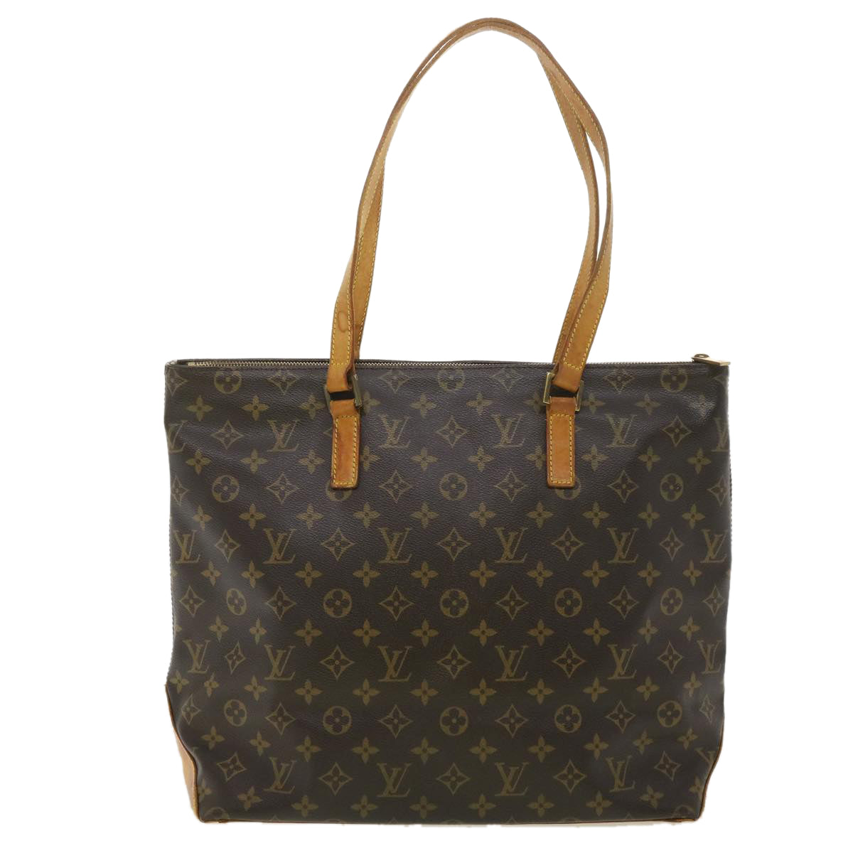 LOUIS VUITTON Monogram Cabas Mezzo Tote Bag M51151 LV rd4089