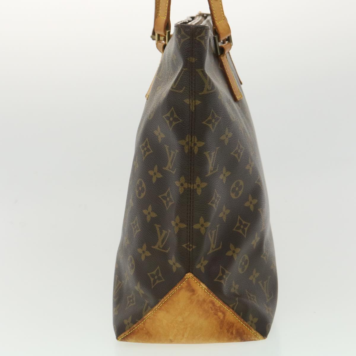 LOUIS VUITTON Monogram Cabas Mezzo Tote Bag M51151 LV rd4089