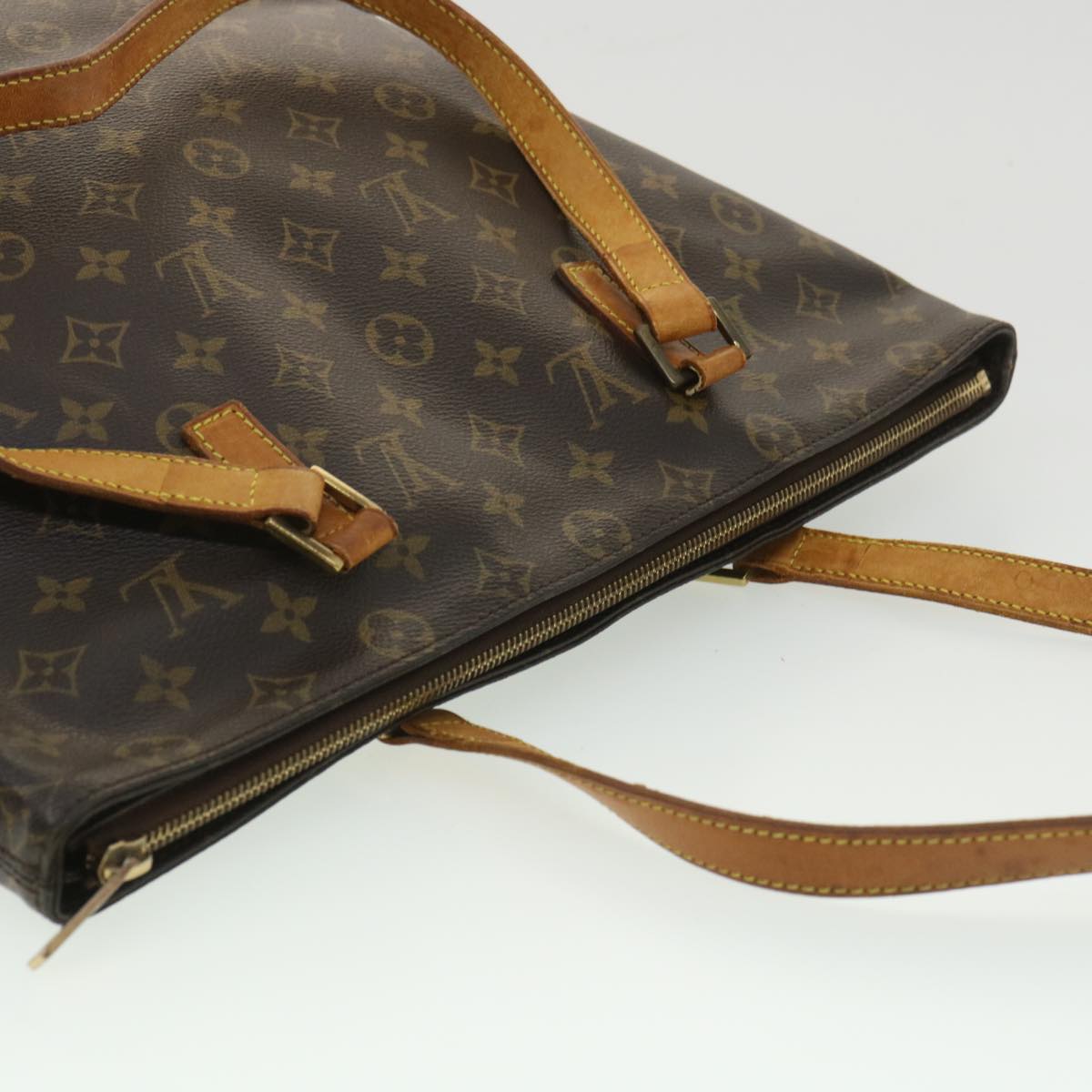 LOUIS VUITTON Monogram Cabas Mezzo Tote Bag M51151 LV rd4089