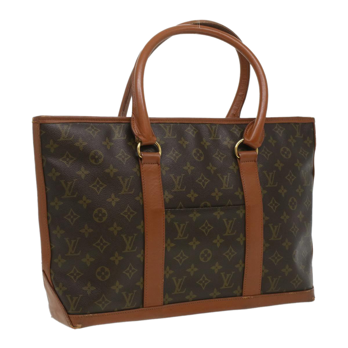 LOUIS VUITTON Monogram Sac Weekend PM Tote Bag M42425 LV rd4095