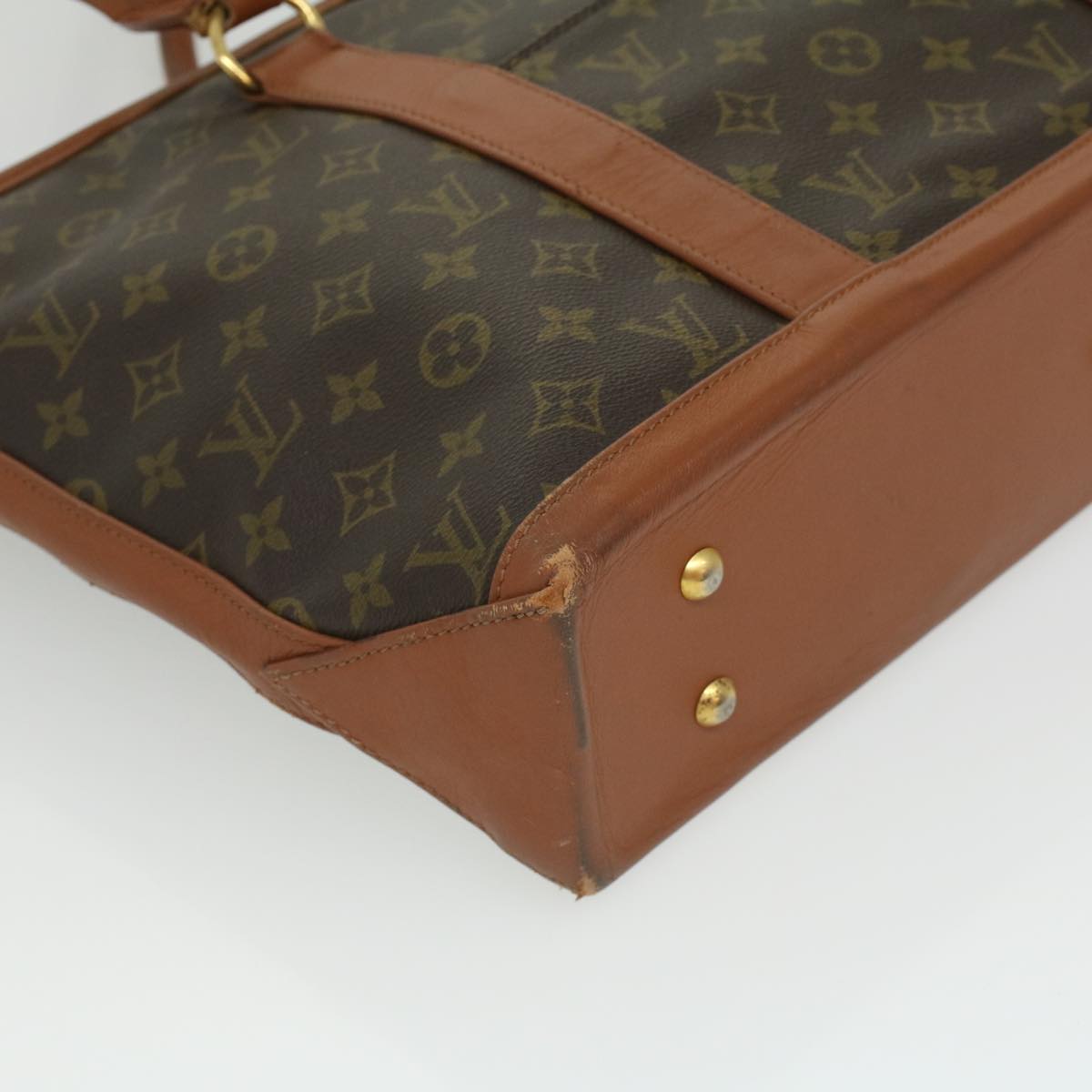 LOUIS VUITTON Monogram Sac Weekend PM Tote Bag M42425 LV rd4095