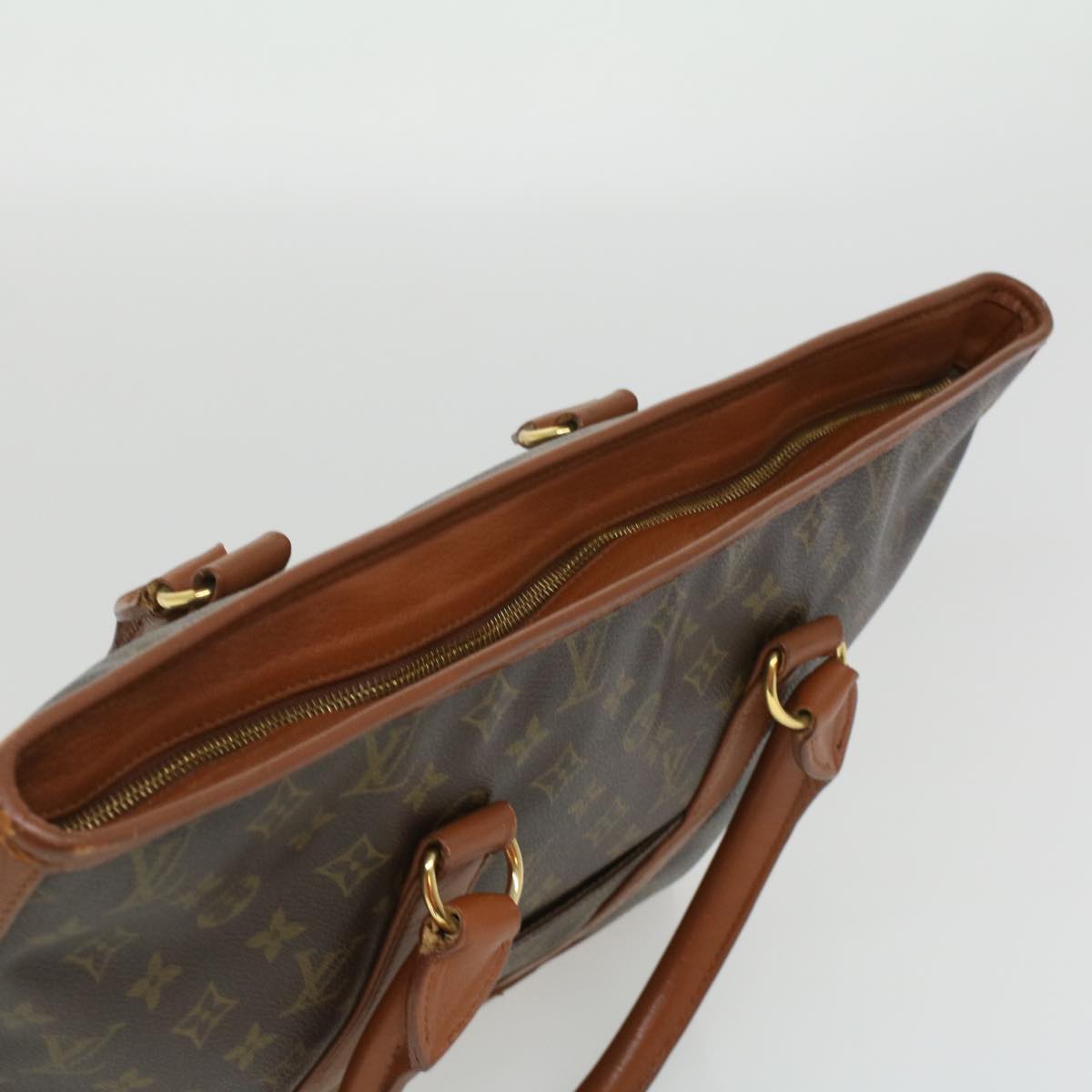 LOUIS VUITTON Monogram Sac Weekend PM Tote Bag M42425 LV rd4095
