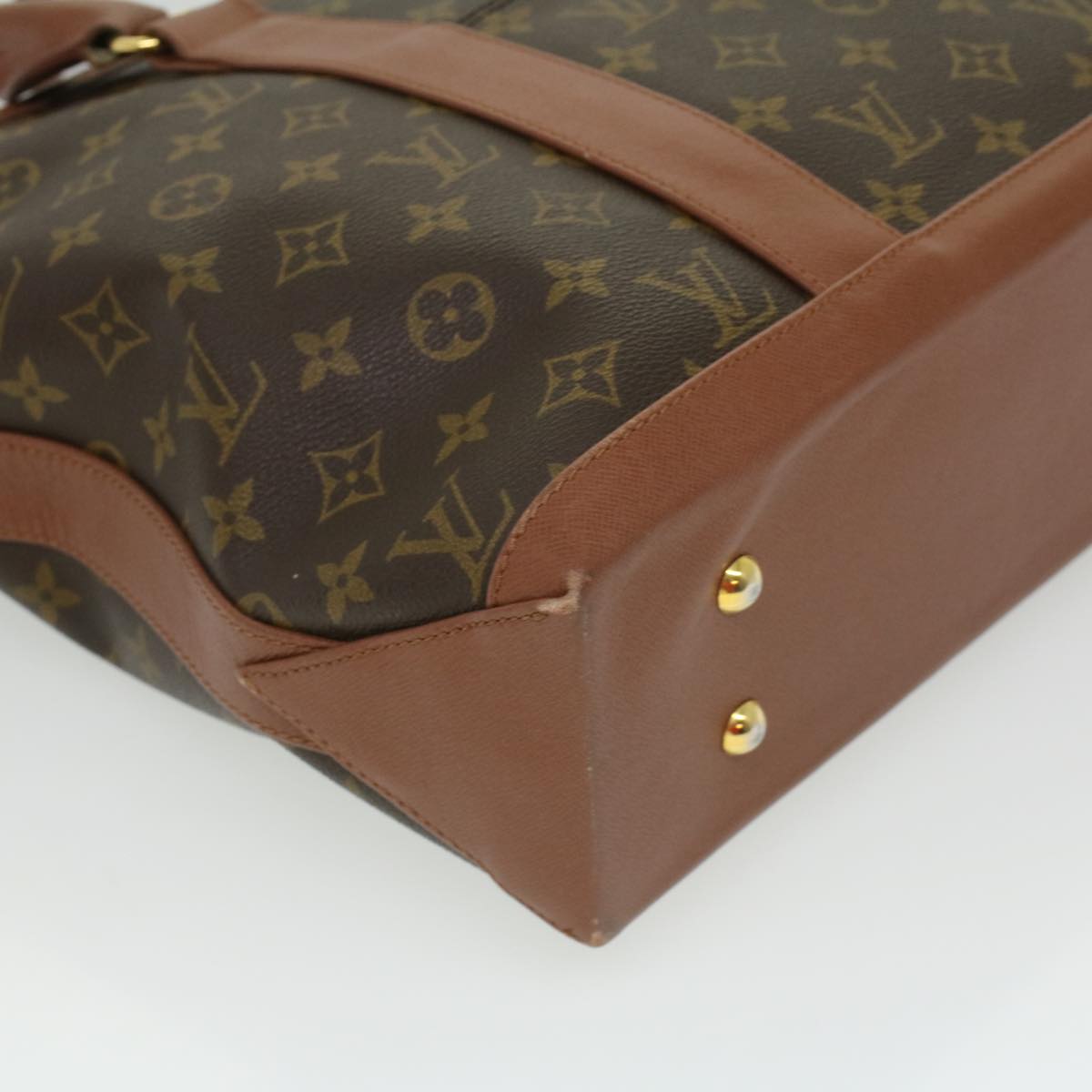 LOUIS VUITTON Monogram Sac Weekend PM Tote Bag M42425 LV rd4096