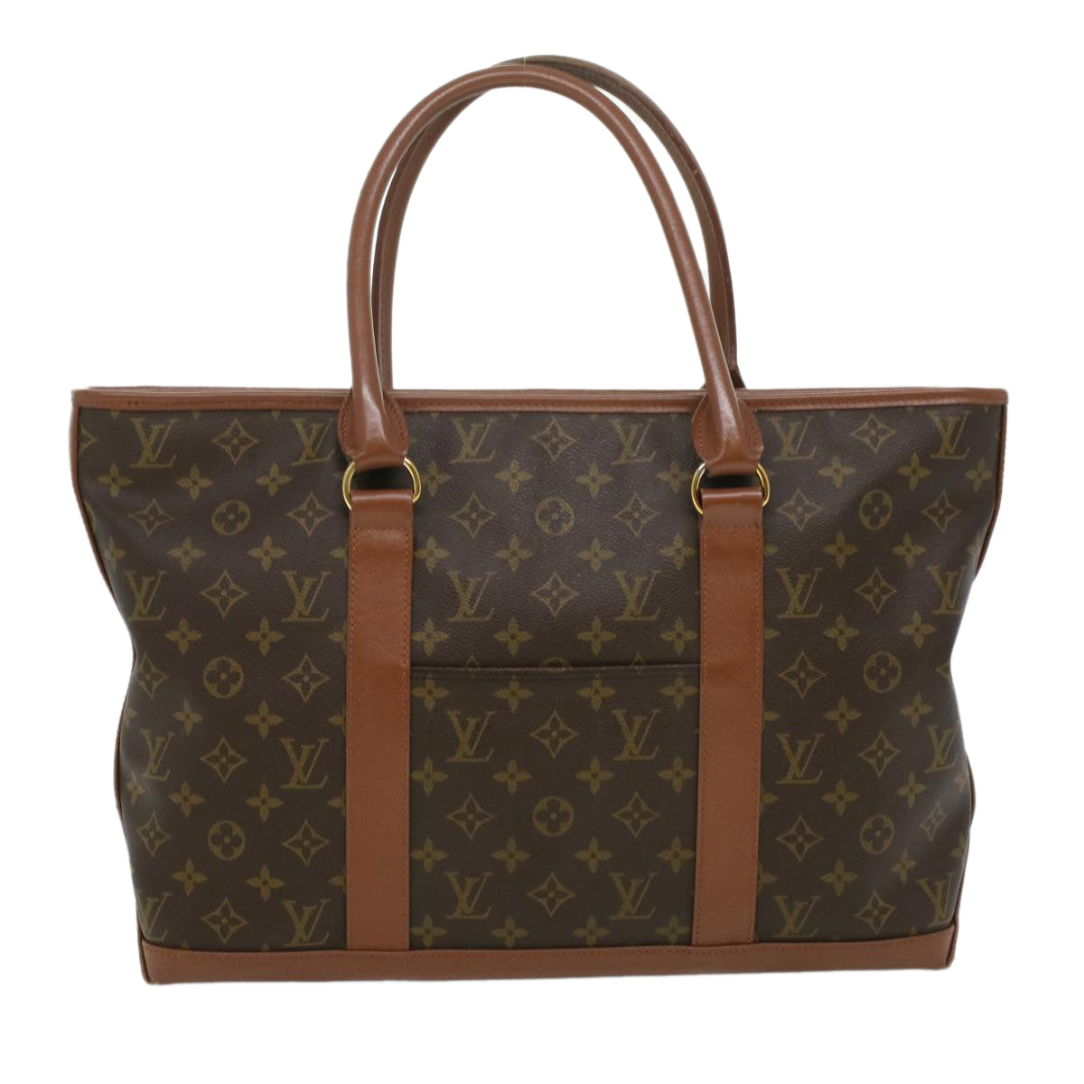 LOUIS VUITTON Monogram Sac Weekend PM Tote Bag M42425 LV rd4096