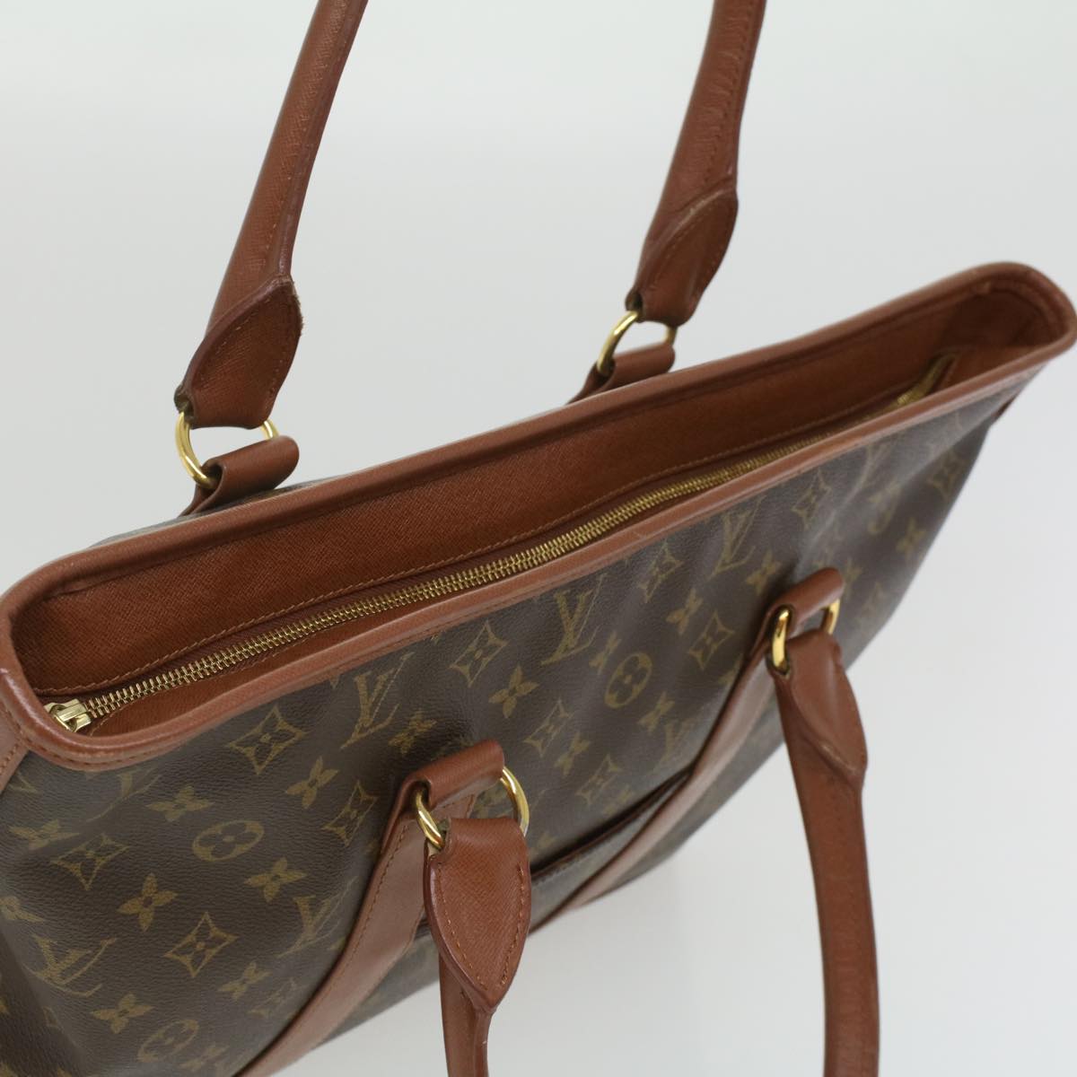 LOUIS VUITTON Monogram Sac Weekend PM Tote Bag M42425 LV rd4096