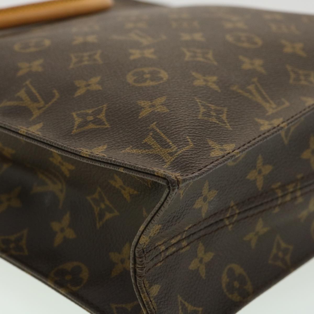 LOUIS VUITTON Monogram Sac Plat Hand Bag M51140 LV rd4097