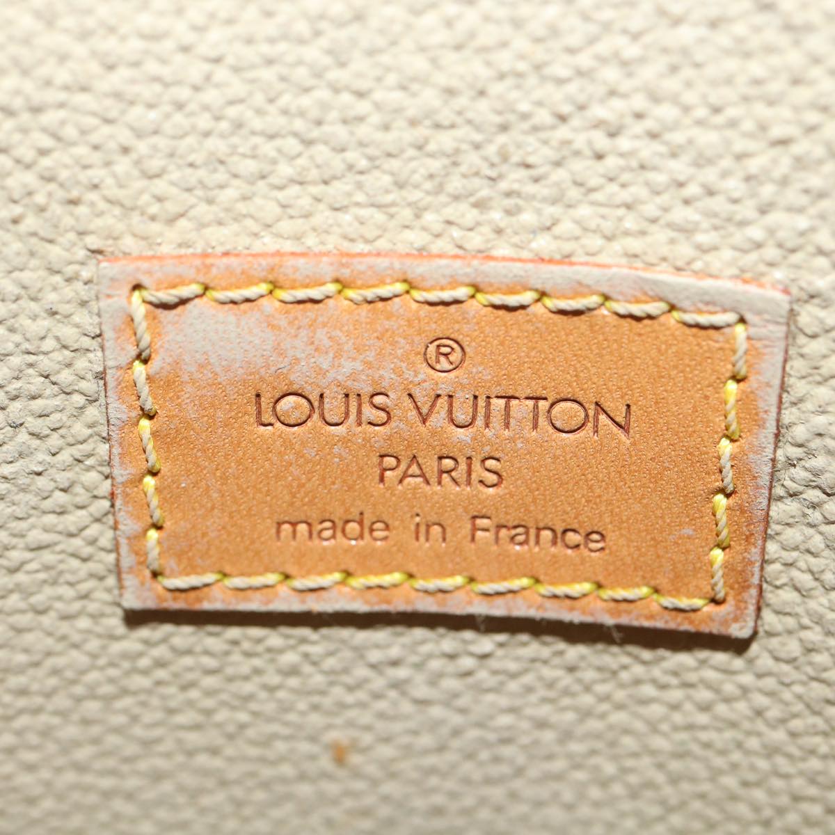 LOUIS VUITTON Monogram Sac Plat Hand Bag M51140 LV rd4097