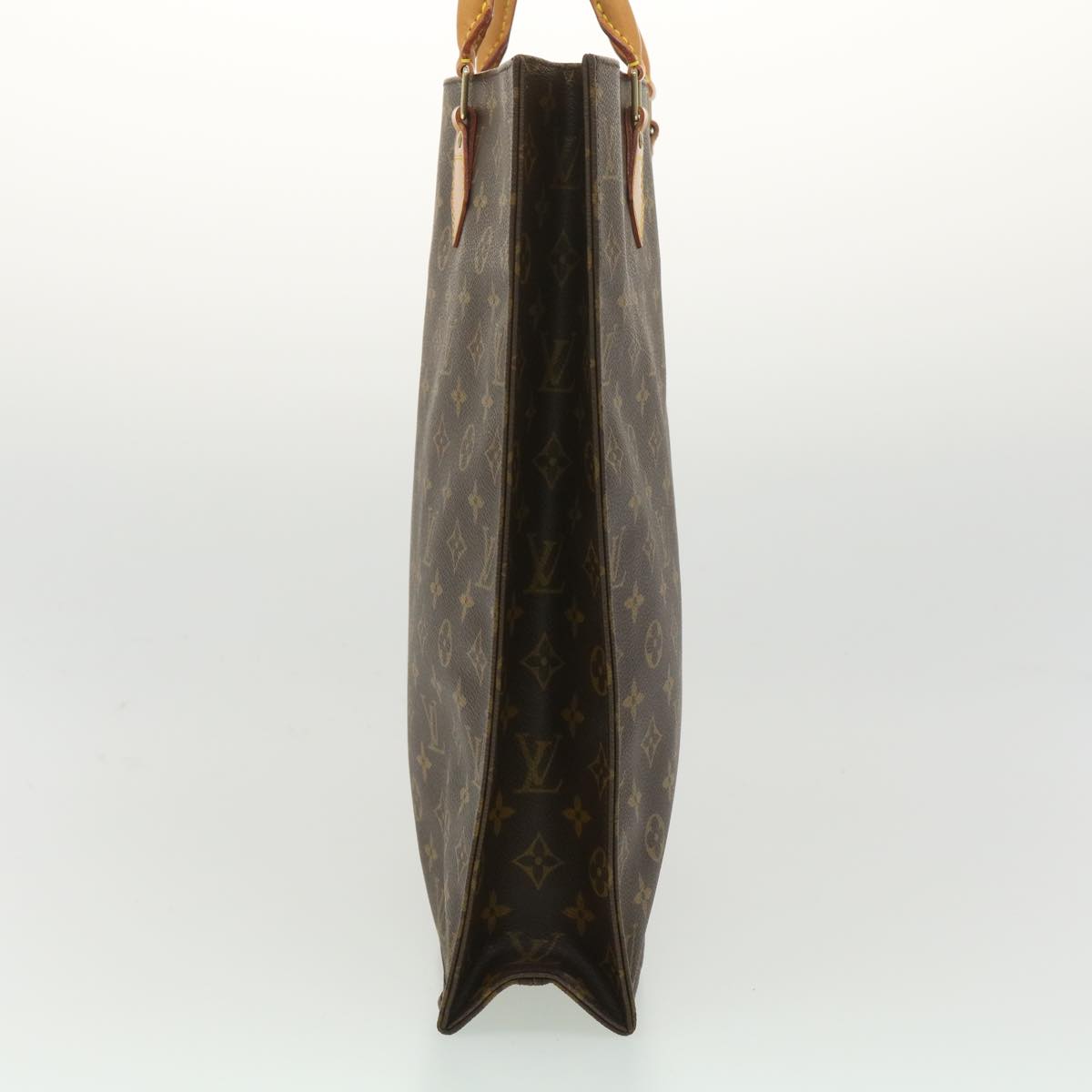 LOUIS VUITTON Monogram Sac Plat Hand Bag M51140 LV rd4097