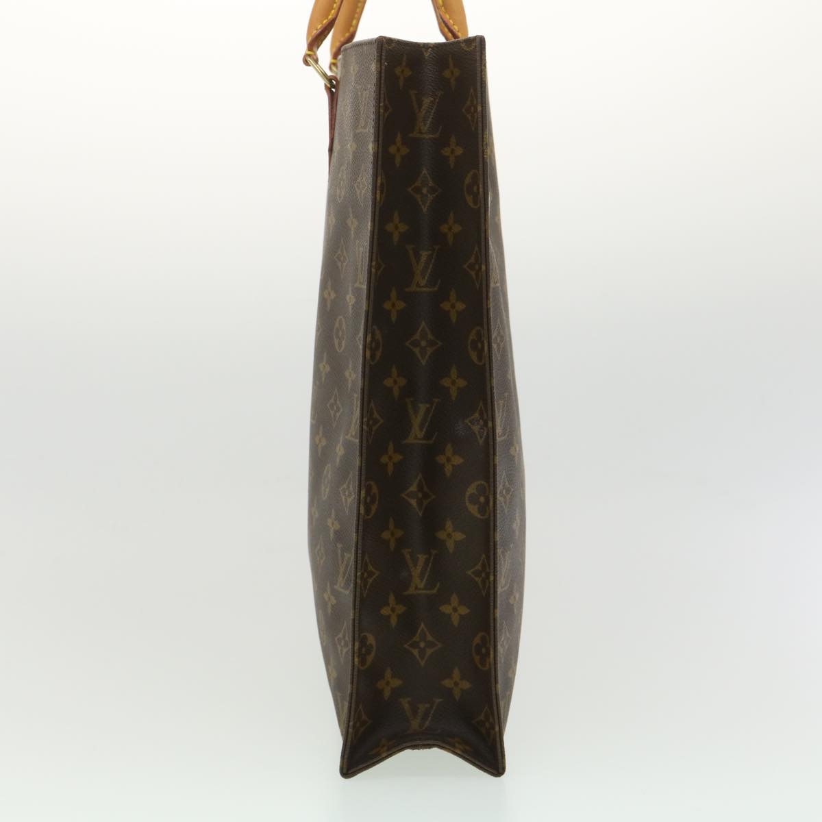 LOUIS VUITTON Monogram Sac Plat Hand Bag M51140 LV rd4097