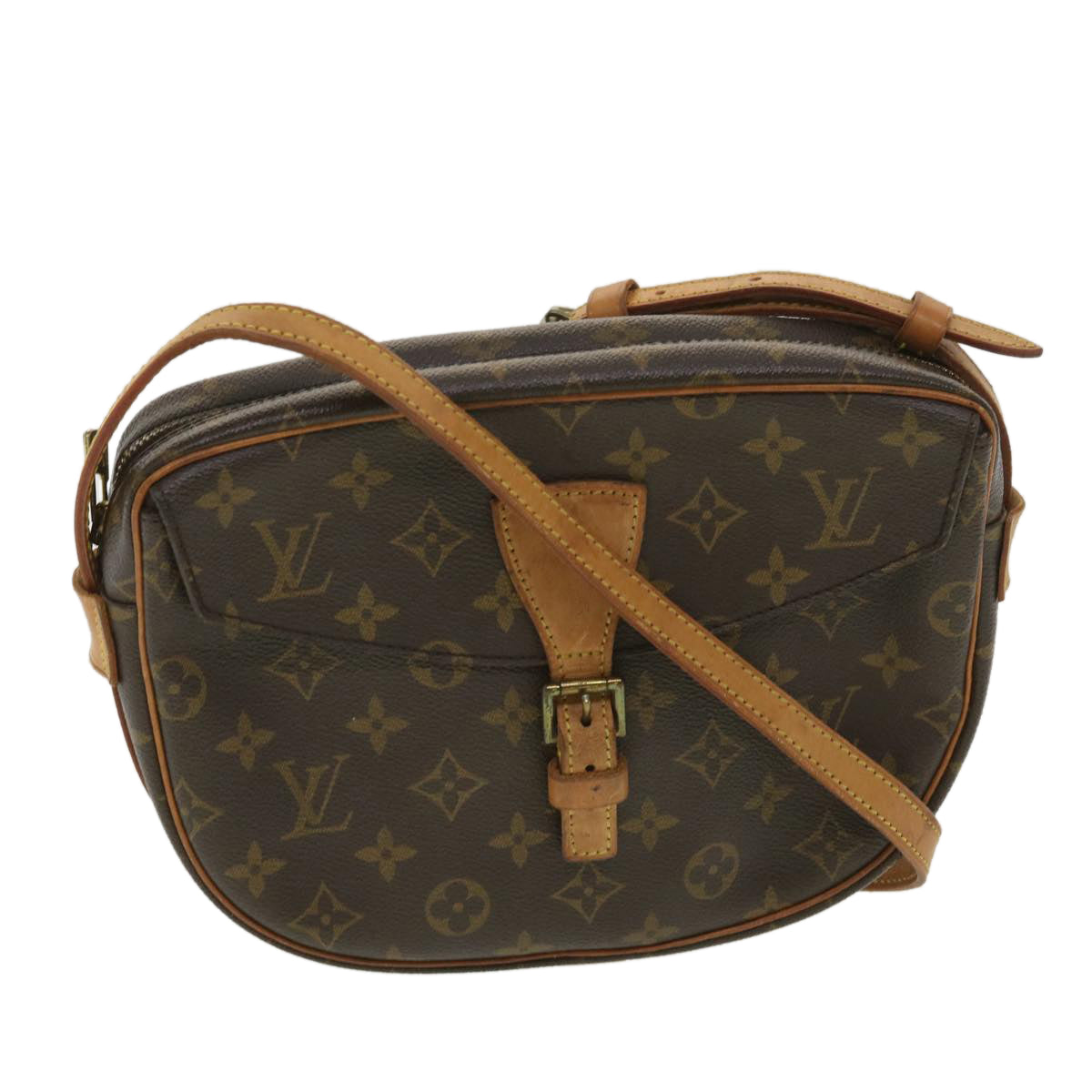 LOUIS VUITTON Monogram Jeune Fille MM Shoulder Bag M51226 LV rd4107