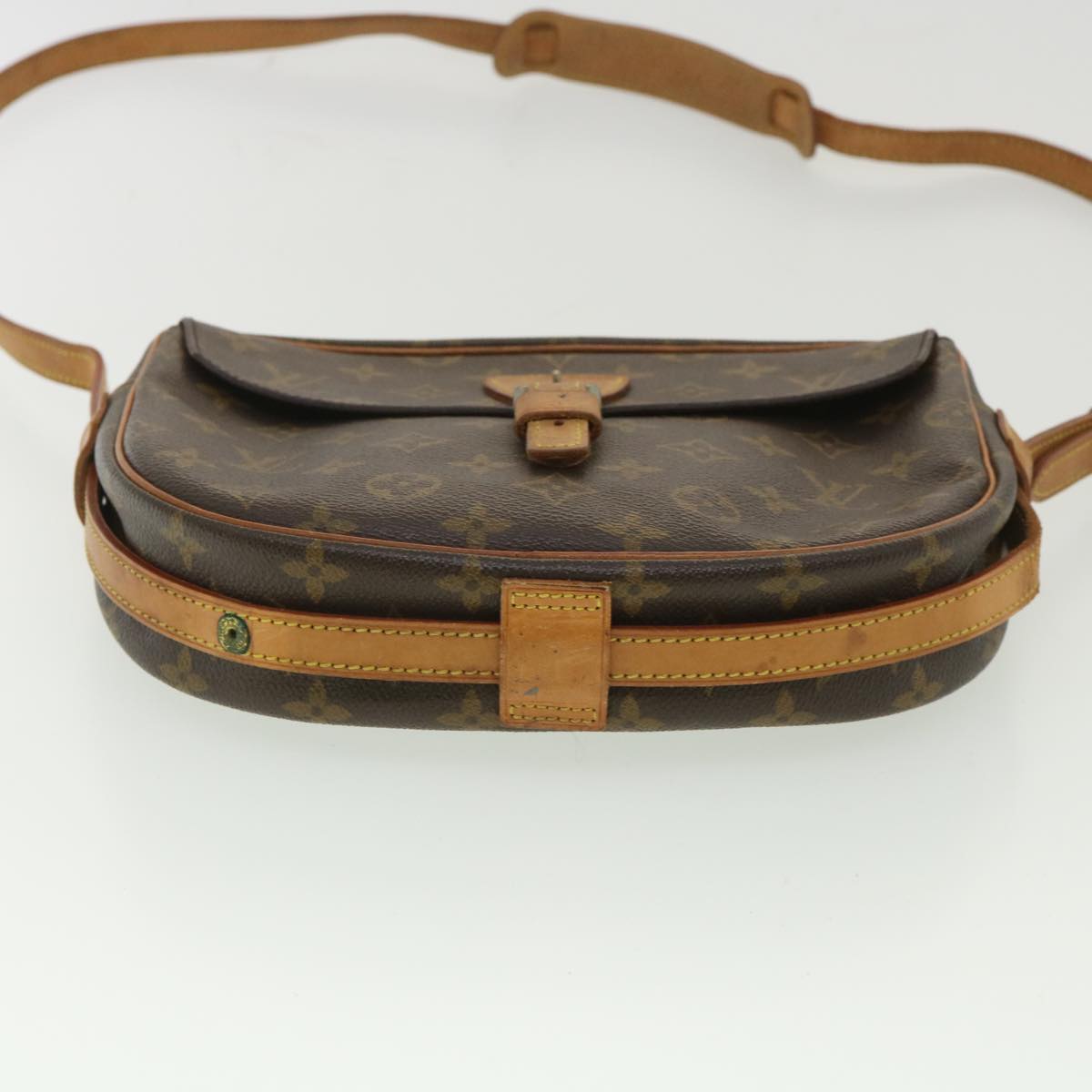 LOUIS VUITTON Monogram Jeune Fille MM Shoulder Bag M51226 LV rd4107