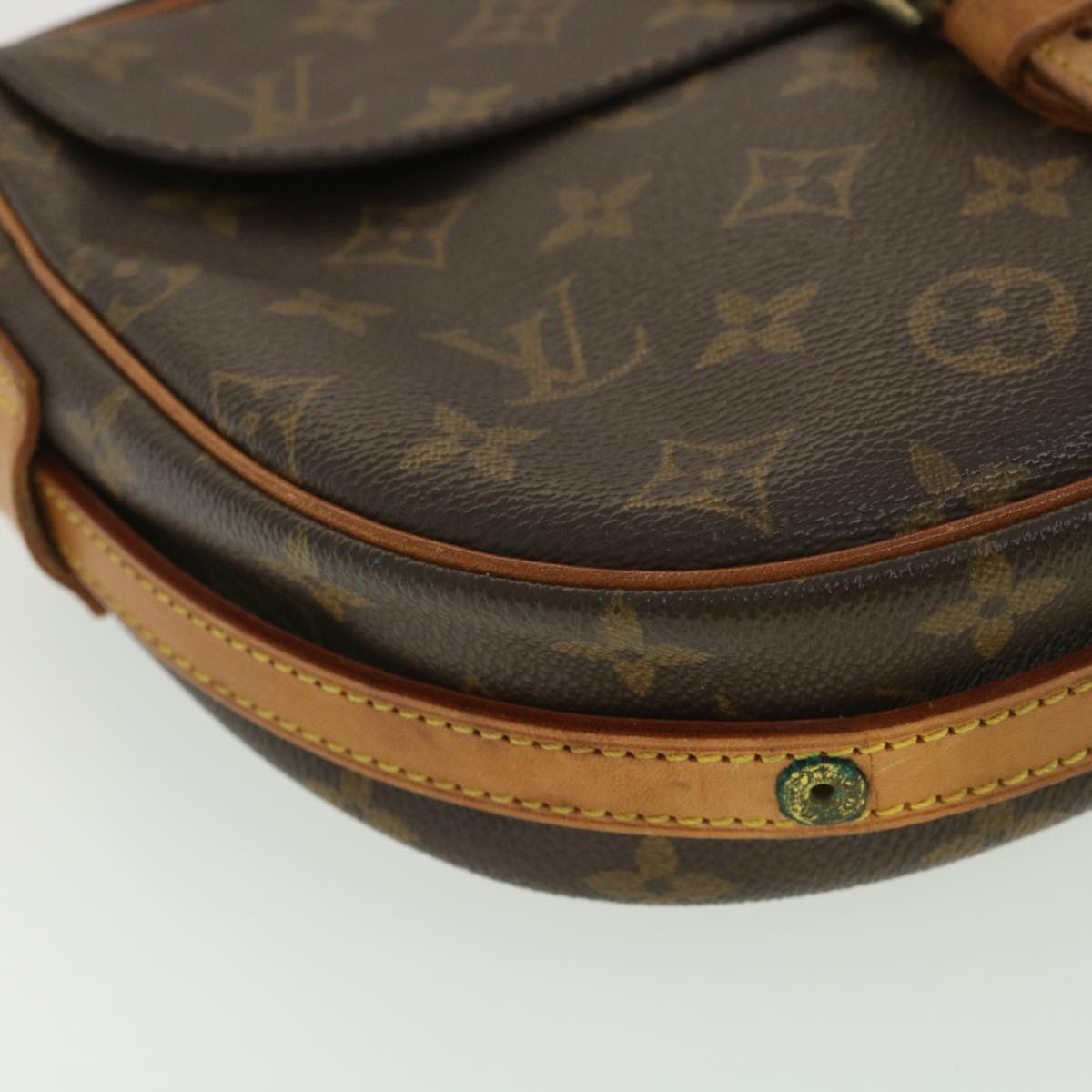 LOUIS VUITTON Monogram Jeune Fille MM Shoulder Bag M51226 LV rd4107