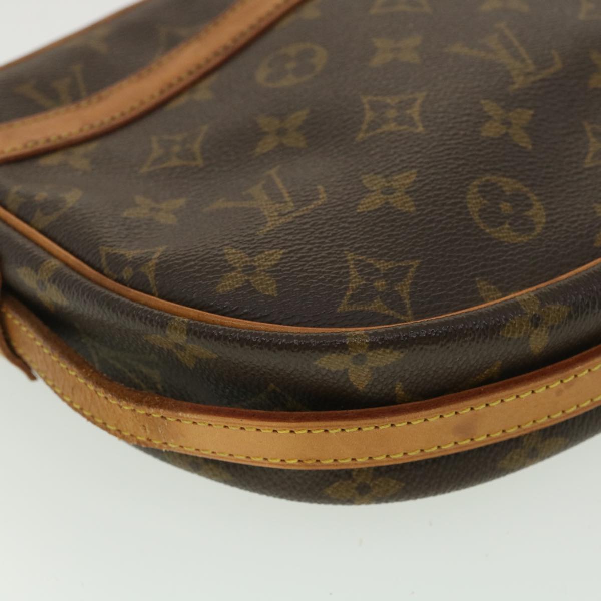 LOUIS VUITTON Monogram Jeune Fille MM Shoulder Bag M51226 LV rd4107
