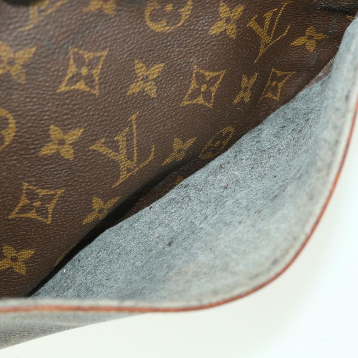 LOUIS VUITTON Monogram Jeune Fille MM Shoulder Bag M51226 LV rd4107