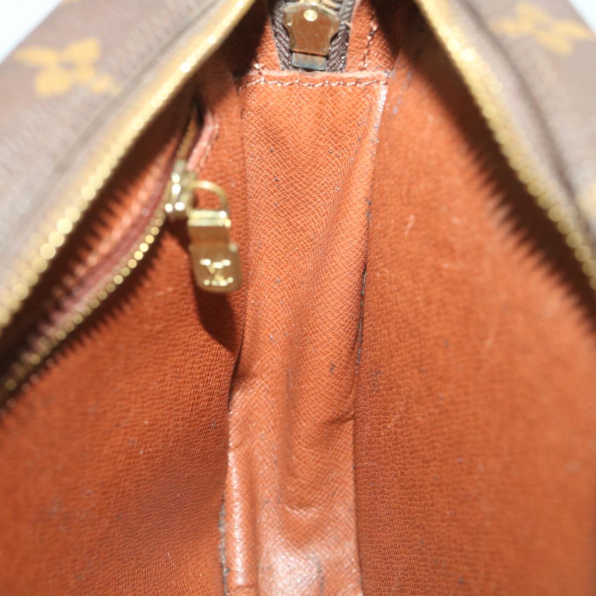 LOUIS VUITTON Monogram Jeune Fille MM Shoulder Bag M51226 LV rd4107