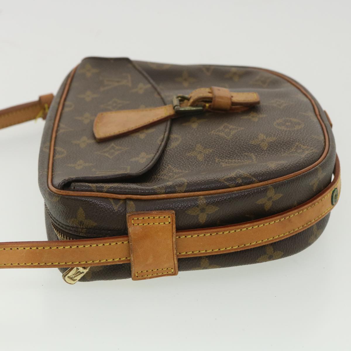 LOUIS VUITTON Monogram Jeune Fille MM Shoulder Bag M51226 LV rd4107