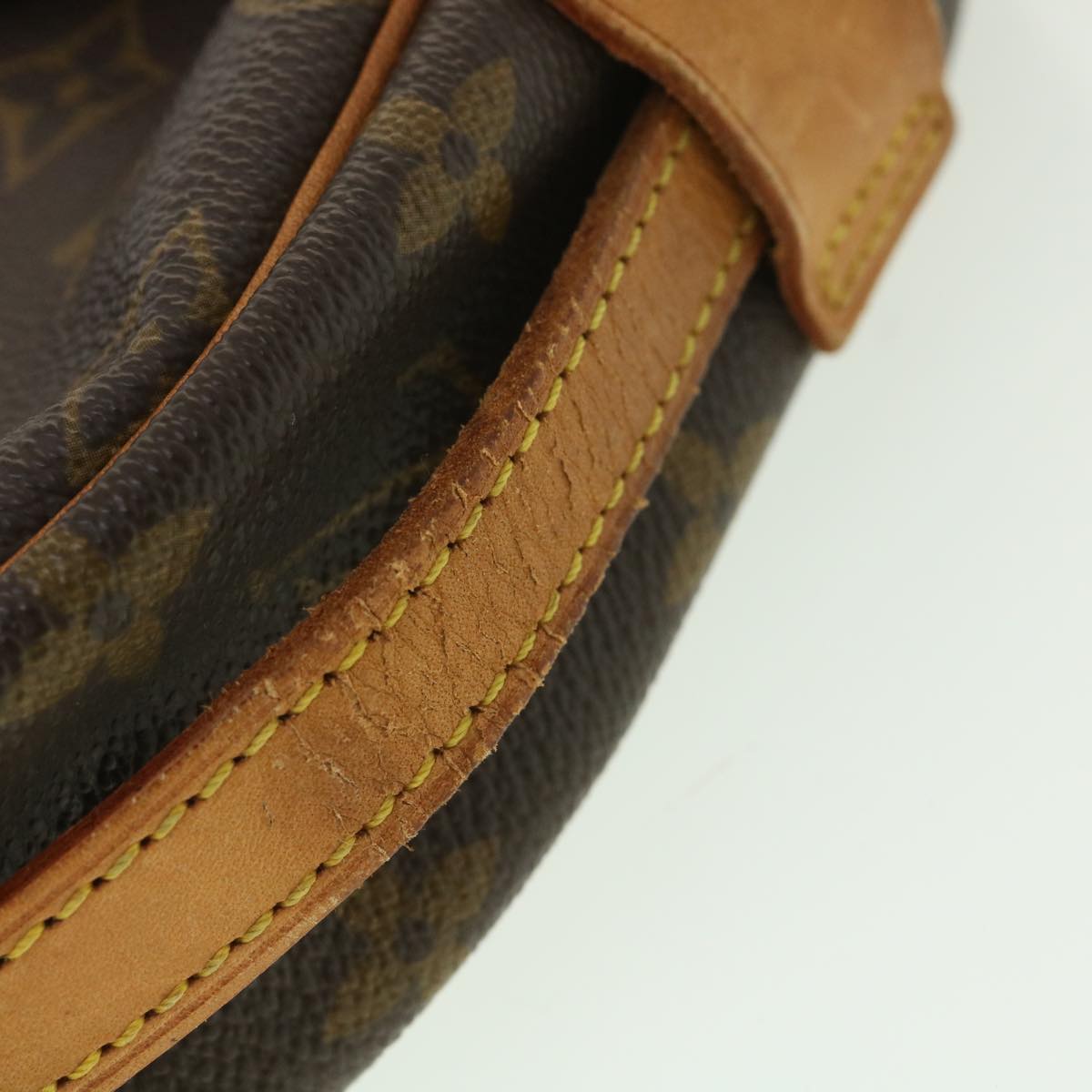 LOUIS VUITTON Monogram Jeune Fille MM Shoulder Bag M51226 LV rd4107