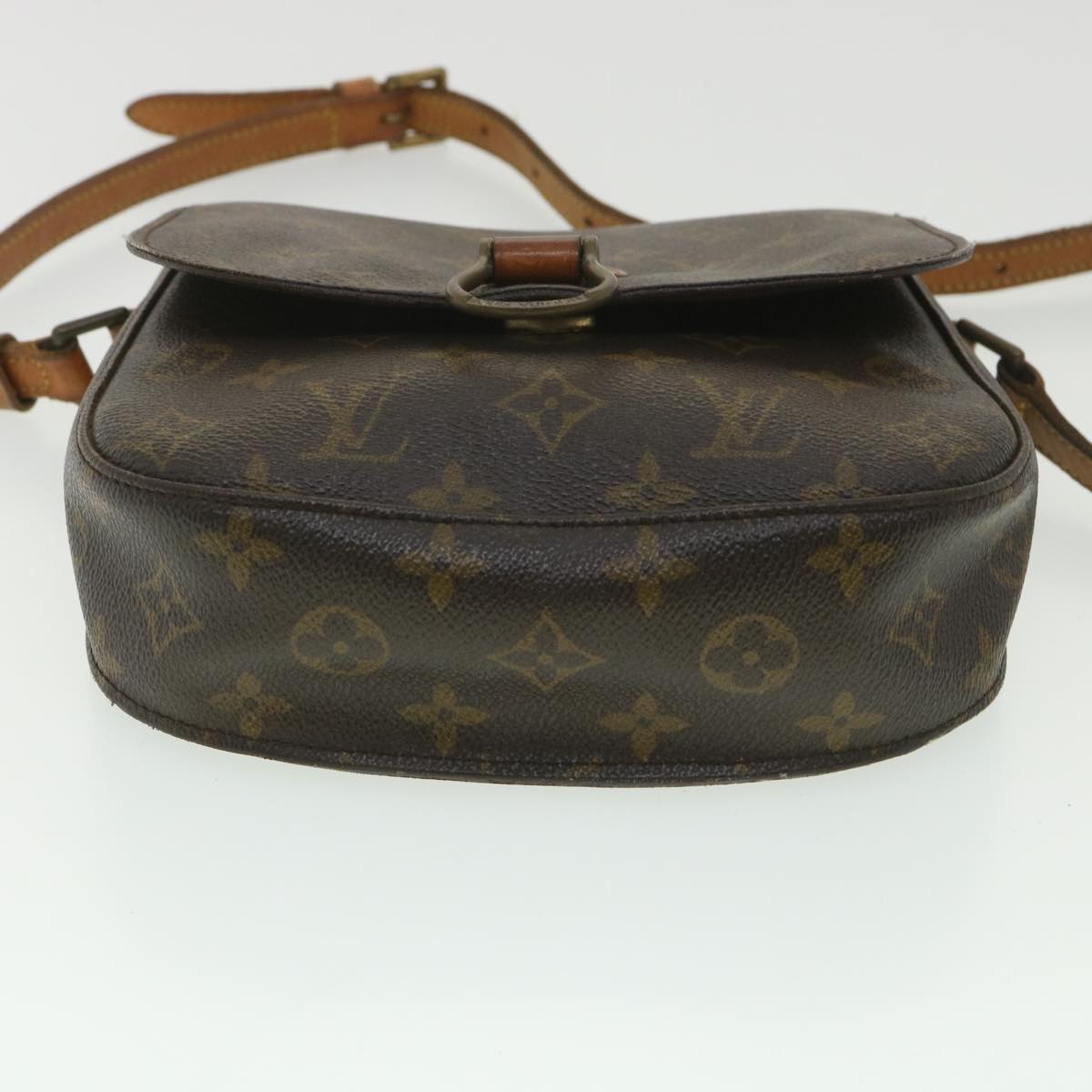 LOUIS VUITTON Monogram Saint Cloud MM Shoulder Bag M51243 LV rd4200