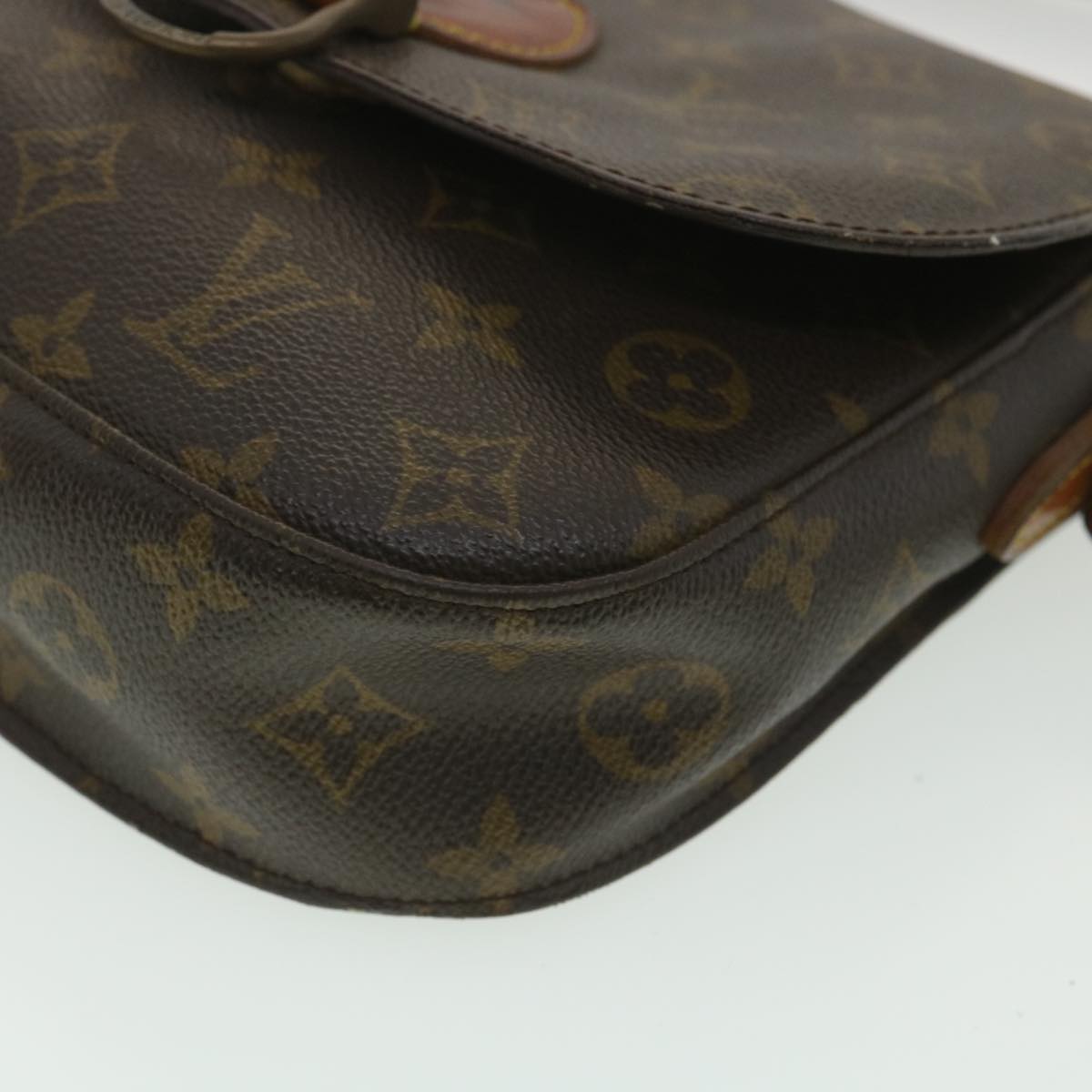 LOUIS VUITTON Monogram Saint Cloud MM Shoulder Bag M51243 LV rd4200