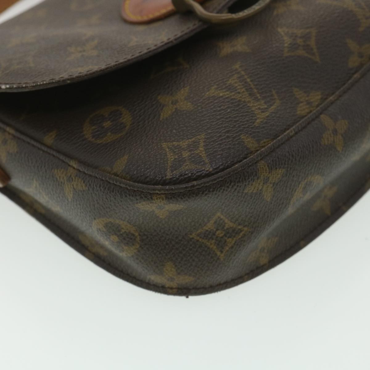 LOUIS VUITTON Monogram Saint Cloud MM Shoulder Bag M51243 LV rd4200