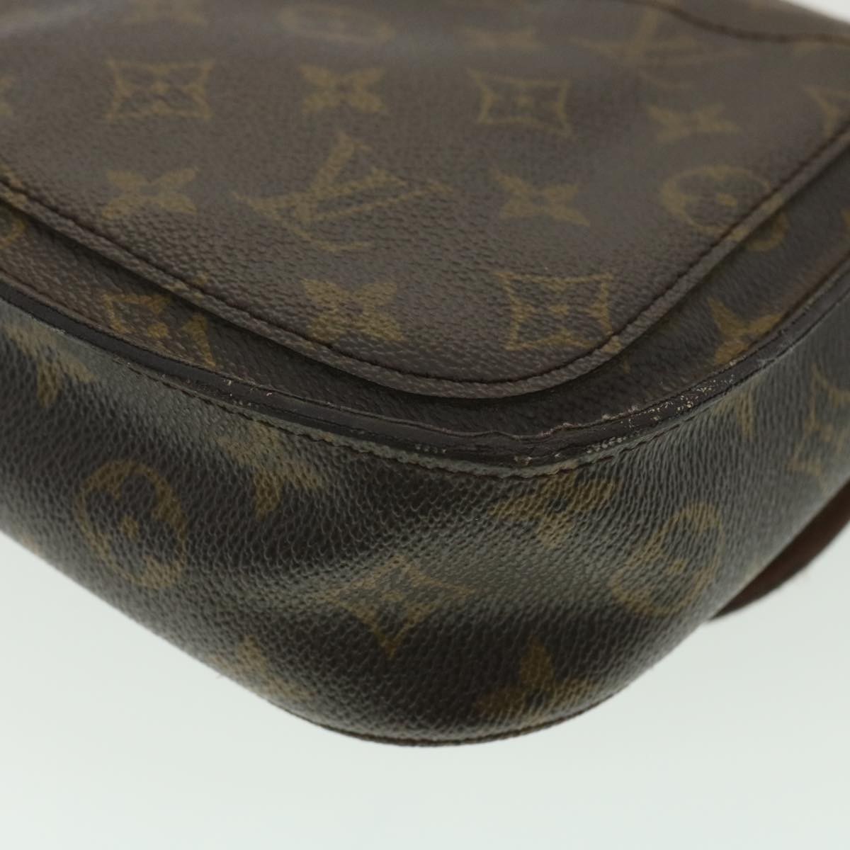 LOUIS VUITTON Monogram Saint Cloud MM Shoulder Bag M51243 LV rd4200