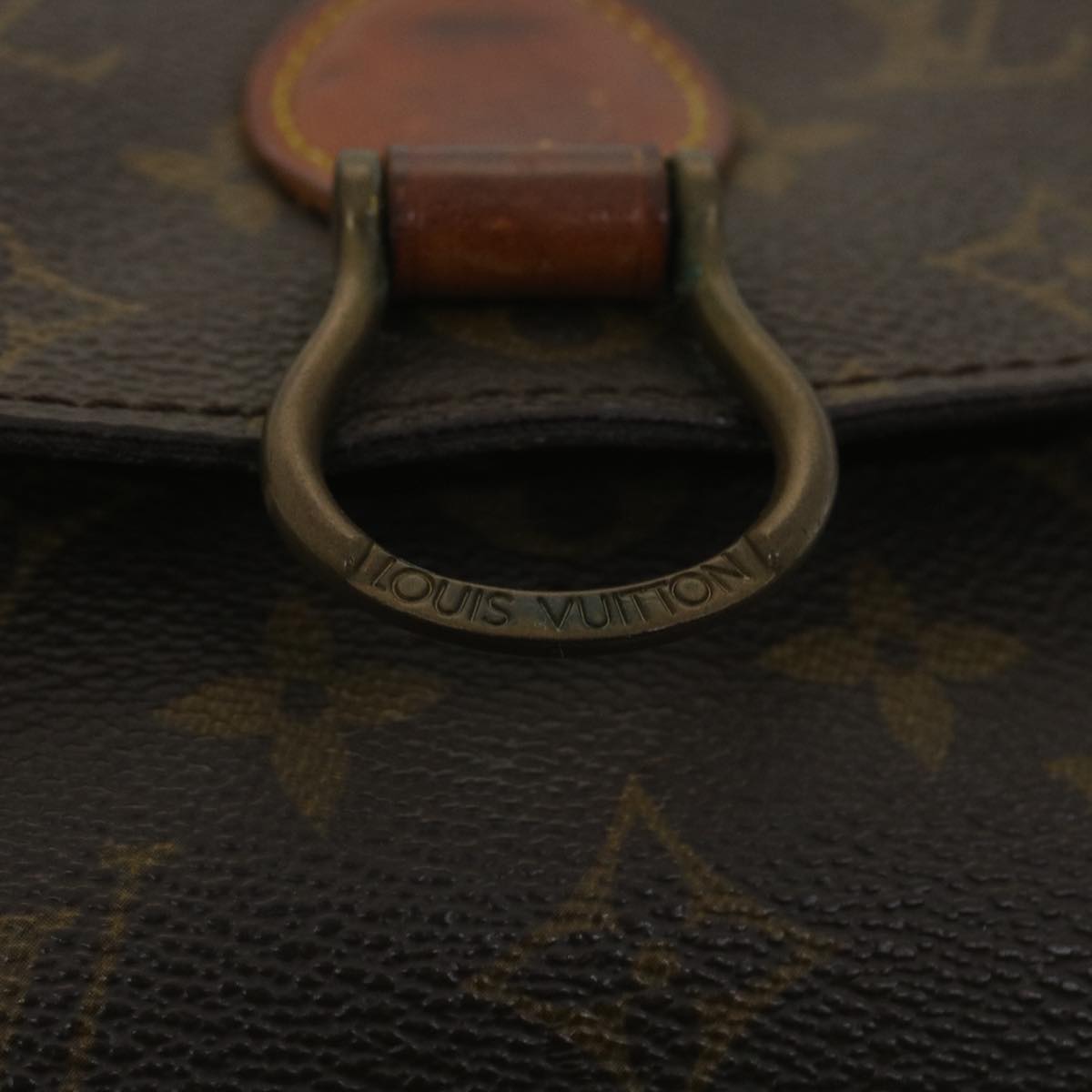 LOUIS VUITTON Monogram Saint Cloud MM Shoulder Bag M51243 LV rd4200