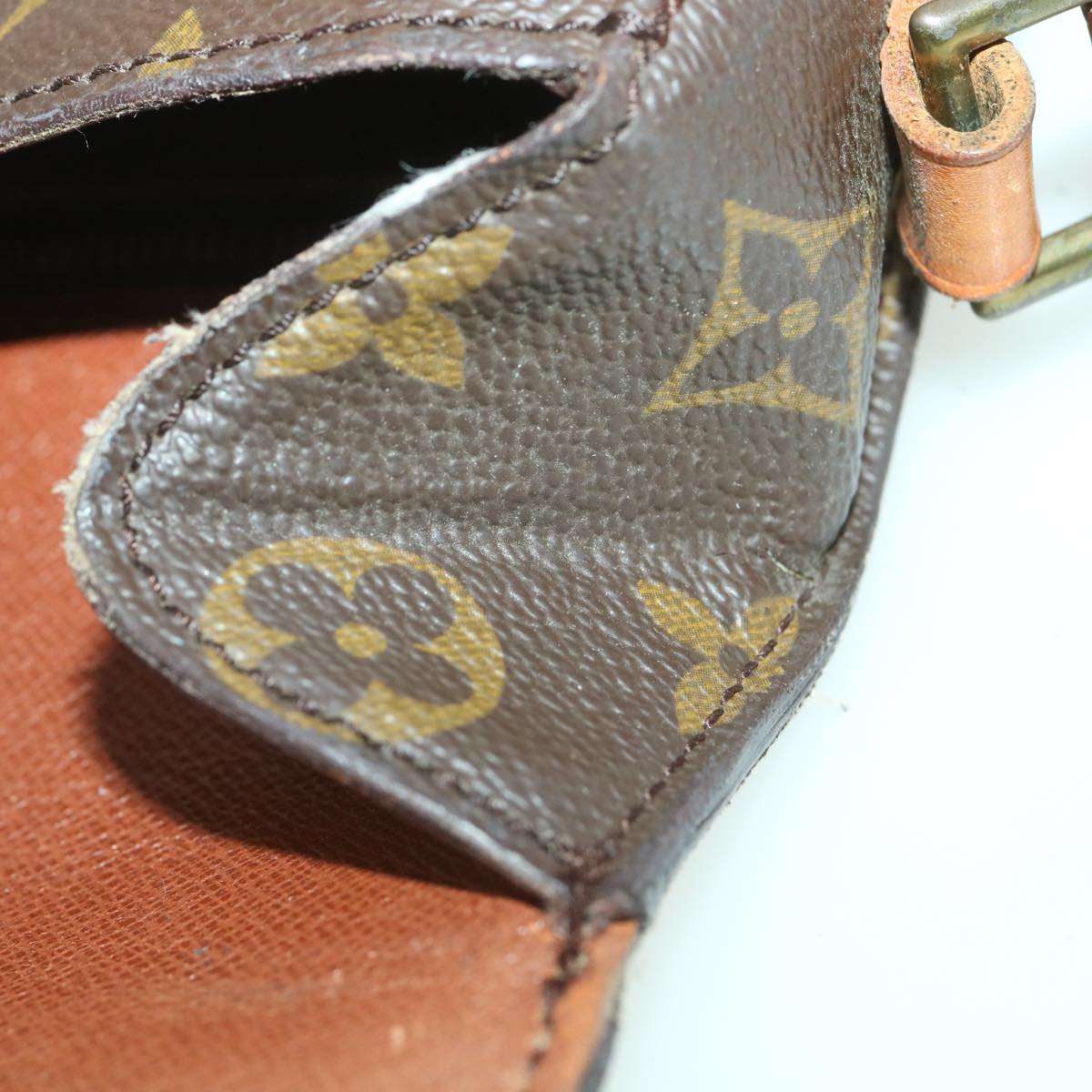 LOUIS VUITTON Monogram Saint Cloud MM Shoulder Bag M51243 LV rd4200