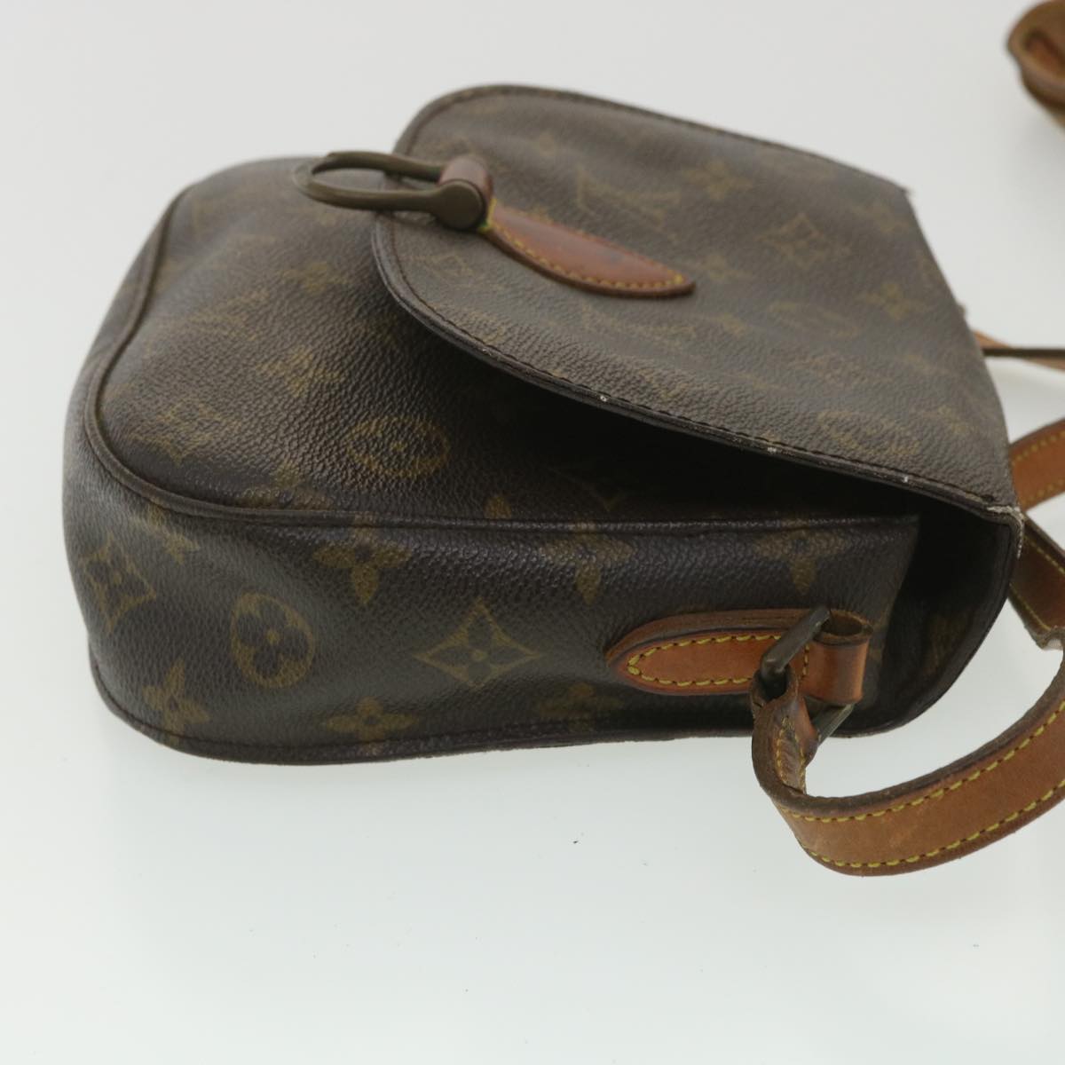 LOUIS VUITTON Monogram Saint Cloud MM Shoulder Bag M51243 LV rd4200