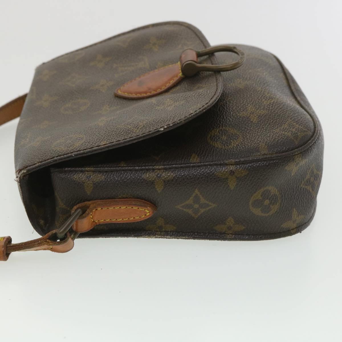 LOUIS VUITTON Monogram Saint Cloud MM Shoulder Bag M51243 LV rd4200