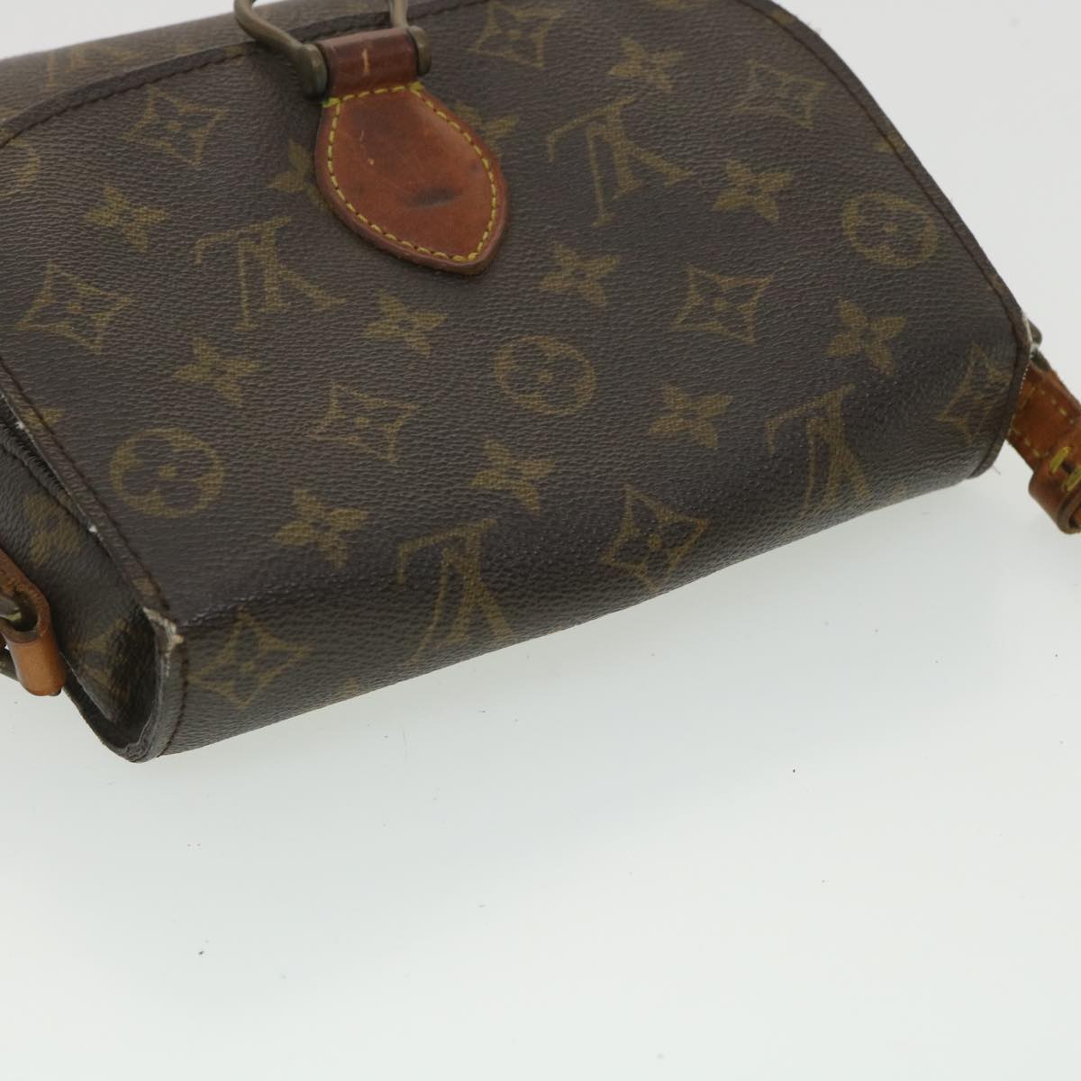 LOUIS VUITTON Monogram Saint Cloud MM Shoulder Bag M51243 LV rd4200