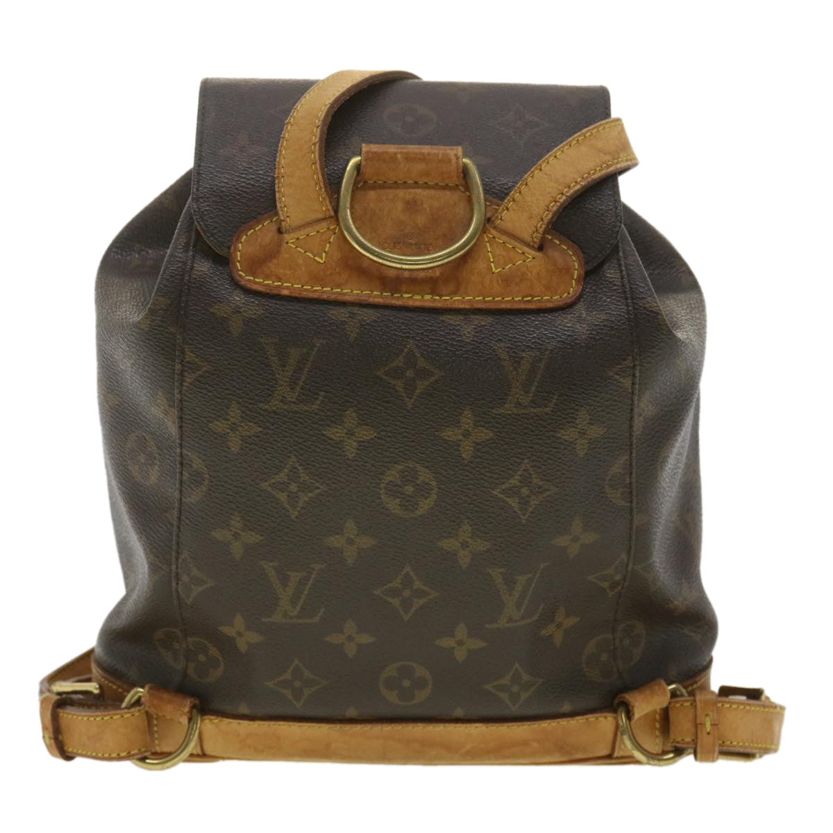 LOUIS VUITTON Monogram Montsouris MM Backpack M51136 LV rd4228