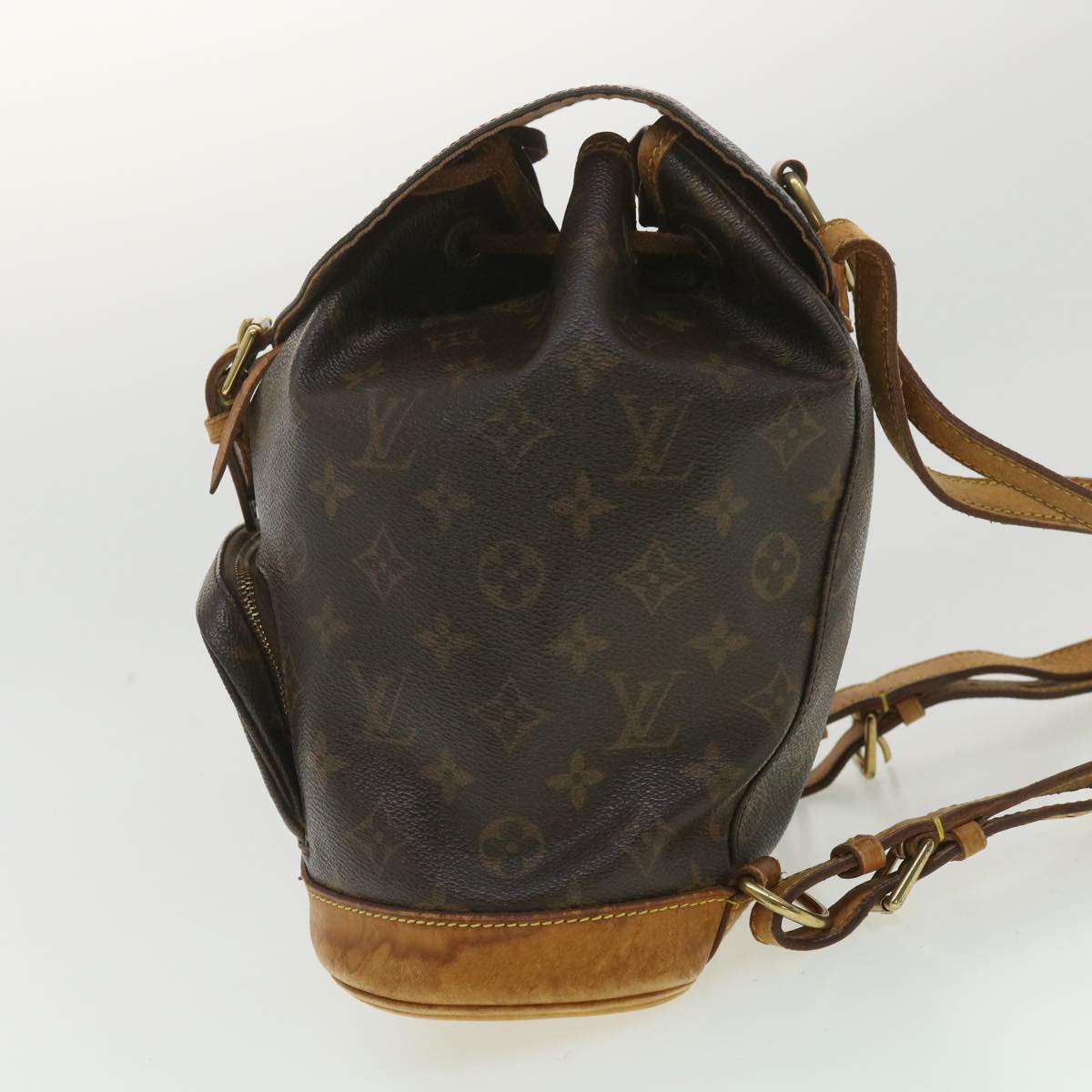 LOUIS VUITTON Monogram Montsouris MM Backpack M51136 LV rd4228