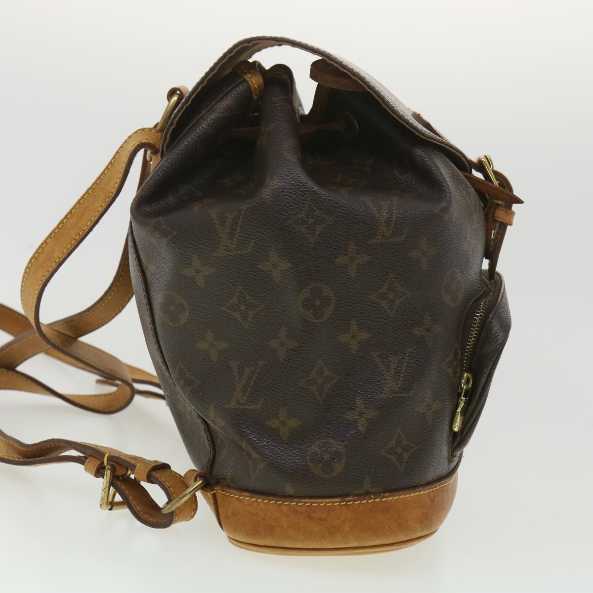 LOUIS VUITTON Monogram Montsouris MM Backpack M51136 LV rd4228