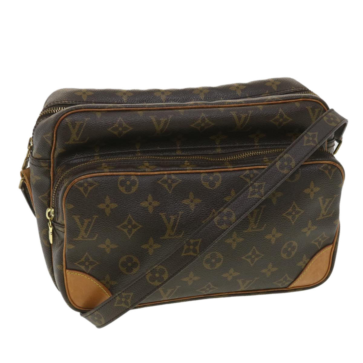 LOUIS VUITTON Monogram Nile Shoulder Bag M45244 LV rd4231