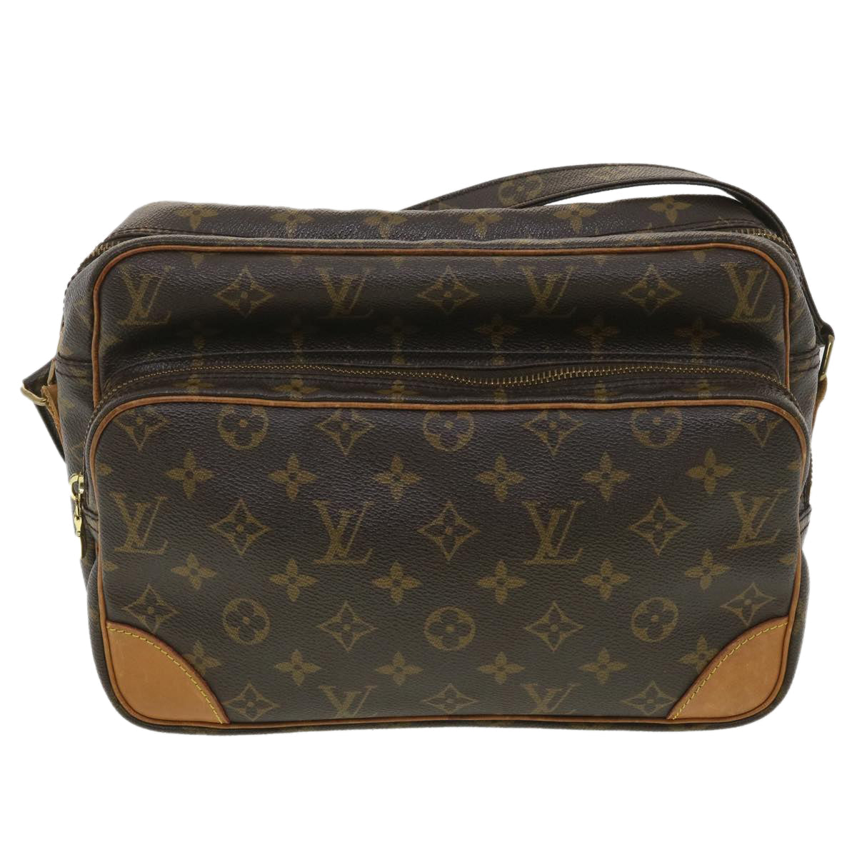 LOUIS VUITTON Monogram Nile Shoulder Bag M45244 LV rd4231