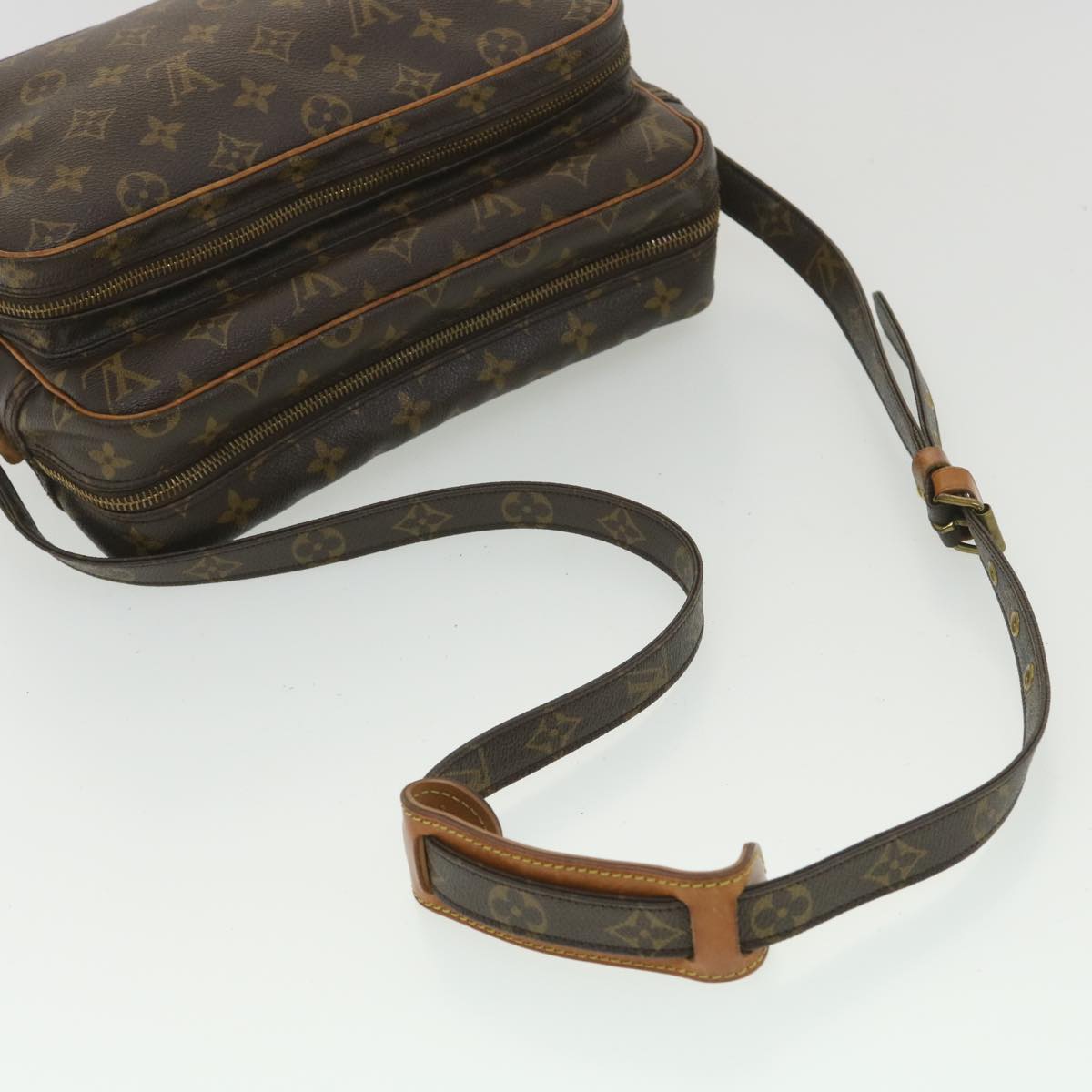 LOUIS VUITTON Monogram Nile Shoulder Bag M45244 LV rd4231