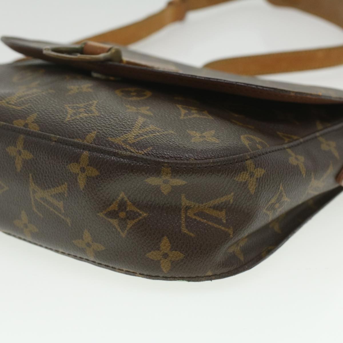 LOUIS VUITTON Monogram Saint Cloud GM Shoulder Bag M51242 LV rd4280