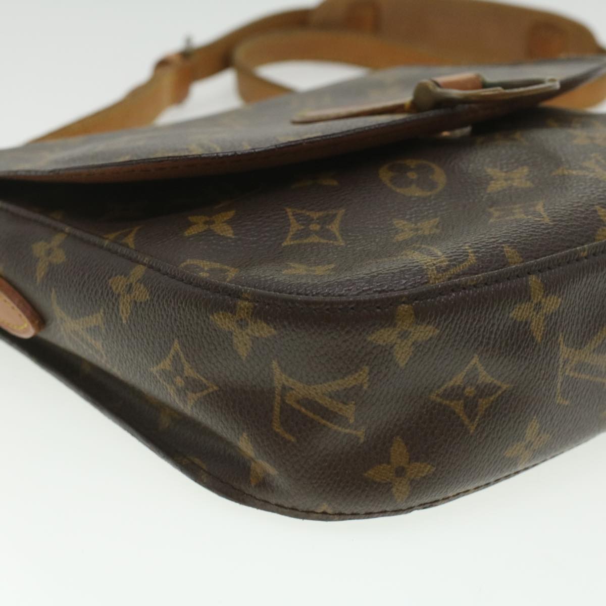 LOUIS VUITTON Monogram Saint Cloud GM Shoulder Bag M51242 LV rd4280