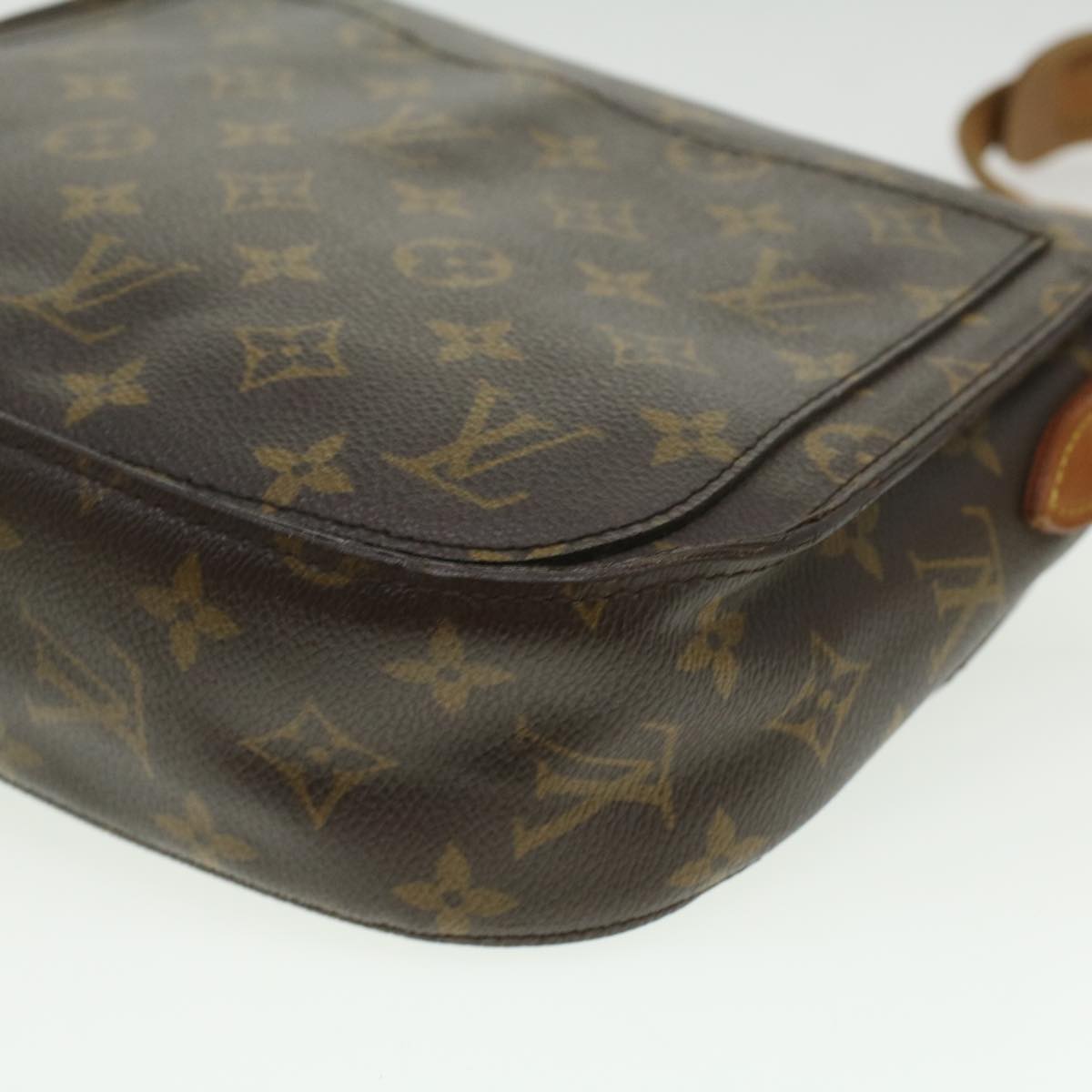 LOUIS VUITTON Monogram Saint Cloud GM Shoulder Bag M51242 LV rd4280