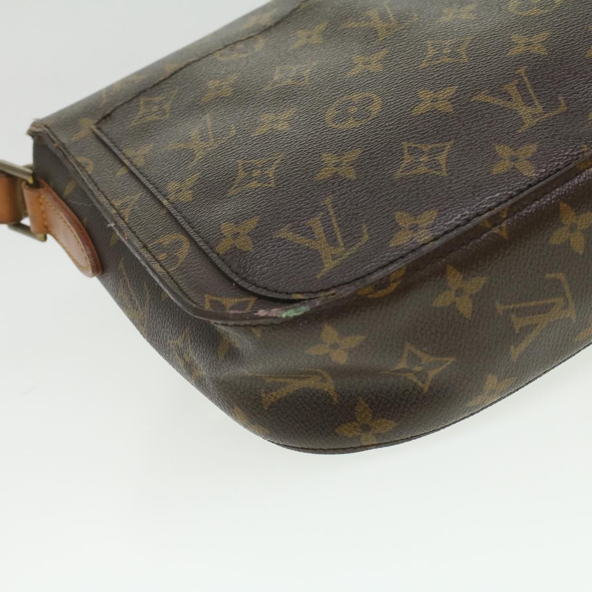 LOUIS VUITTON Monogram Saint Cloud GM Shoulder Bag M51242 LV rd4280