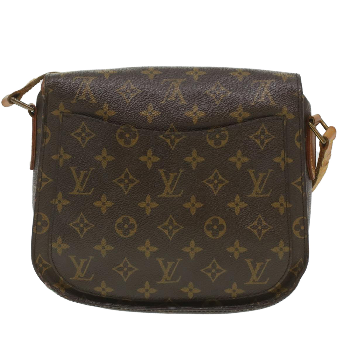 LOUIS VUITTON Monogram Saint Cloud GM Shoulder Bag M51242 LV rd4280