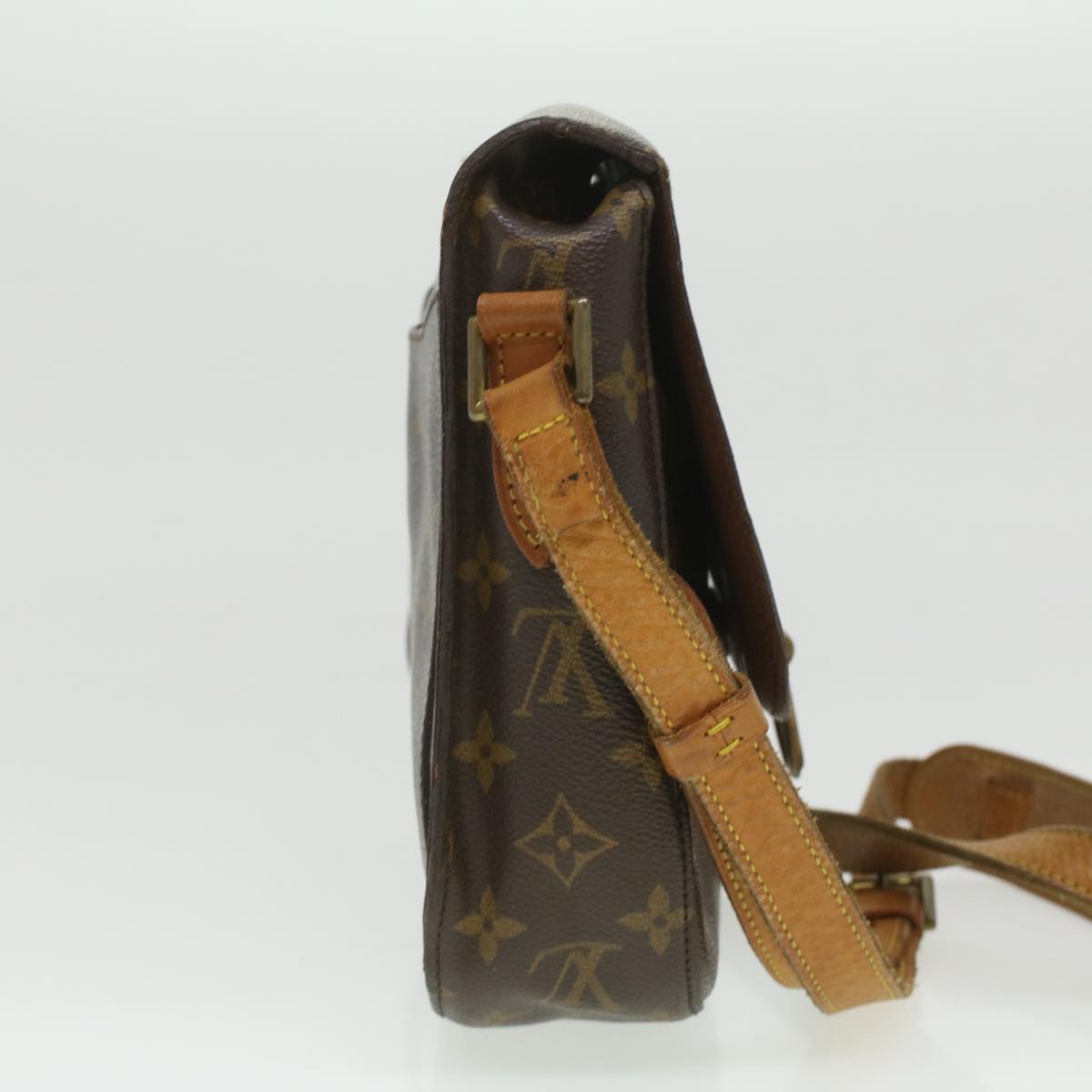 LOUIS VUITTON Monogram Saint Cloud GM Shoulder Bag M51242 LV rd4280