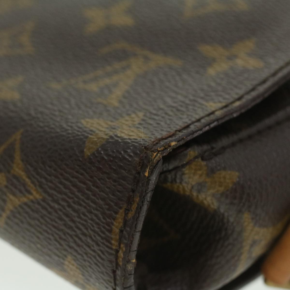 LOUIS VUITTON Monogram Saint Cloud GM Shoulder Bag M51242 LV rd4280