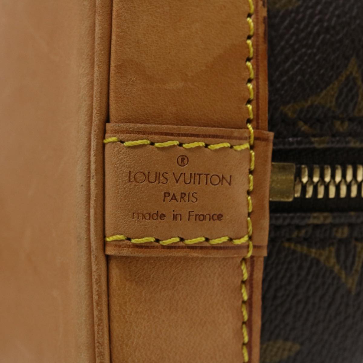 LOUIS VUITTON Monogram Alma Hand Bag M51130 LV rd4316