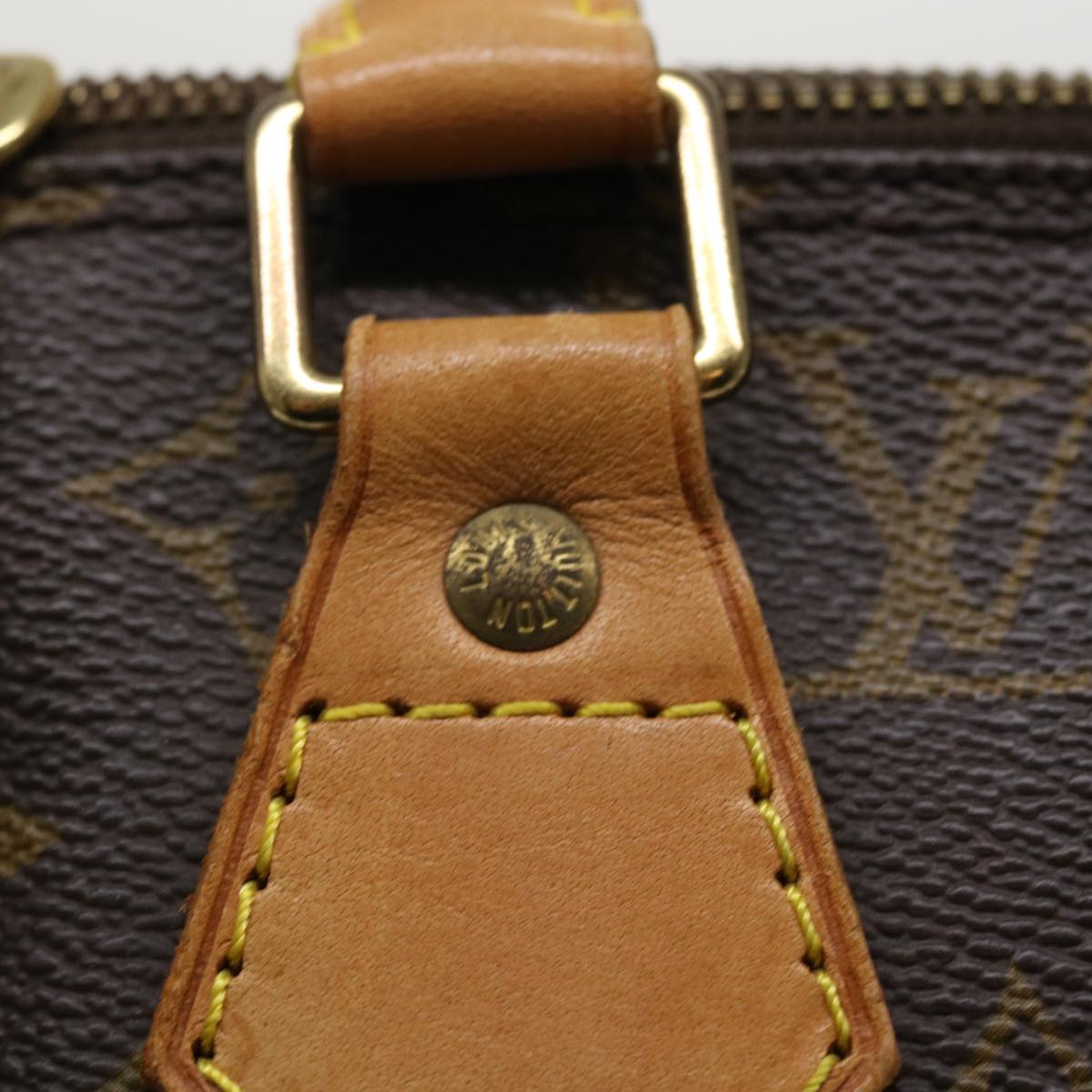 LOUIS VUITTON Monogram Alma Hand Bag M51130 LV rd4316