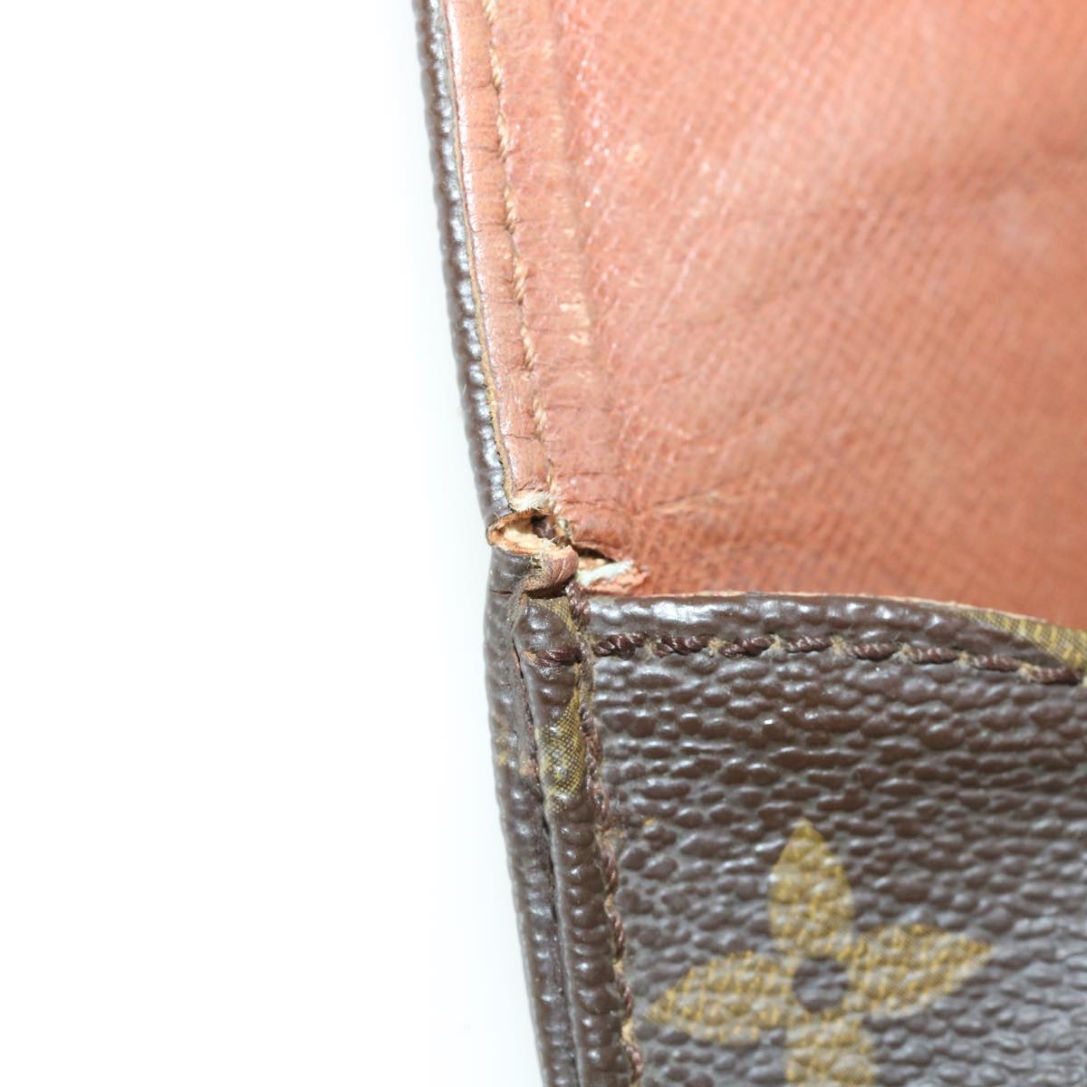 LOUIS VUITTON Monogram Cartouchiere GM Shoulder Bag M51252 LV rd4323