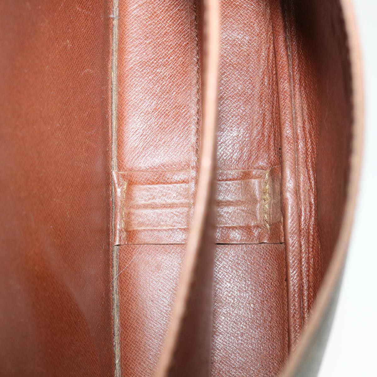 LOUIS VUITTON Monogram Cartouchiere GM Shoulder Bag M51252 LV rd4323