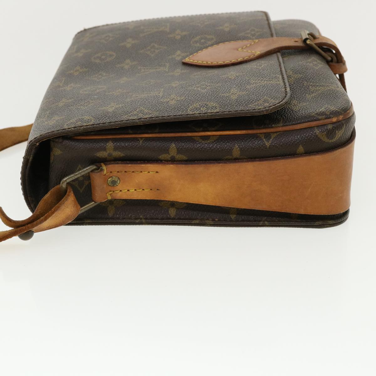 LOUIS VUITTON Monogram Cartouchiere GM Shoulder Bag M51252 LV rd4323