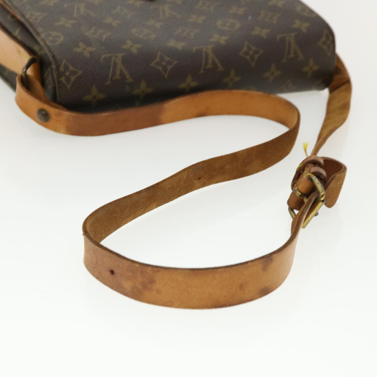 LOUIS VUITTON Monogram Cartouchiere GM Shoulder Bag M51252 LV rd4323