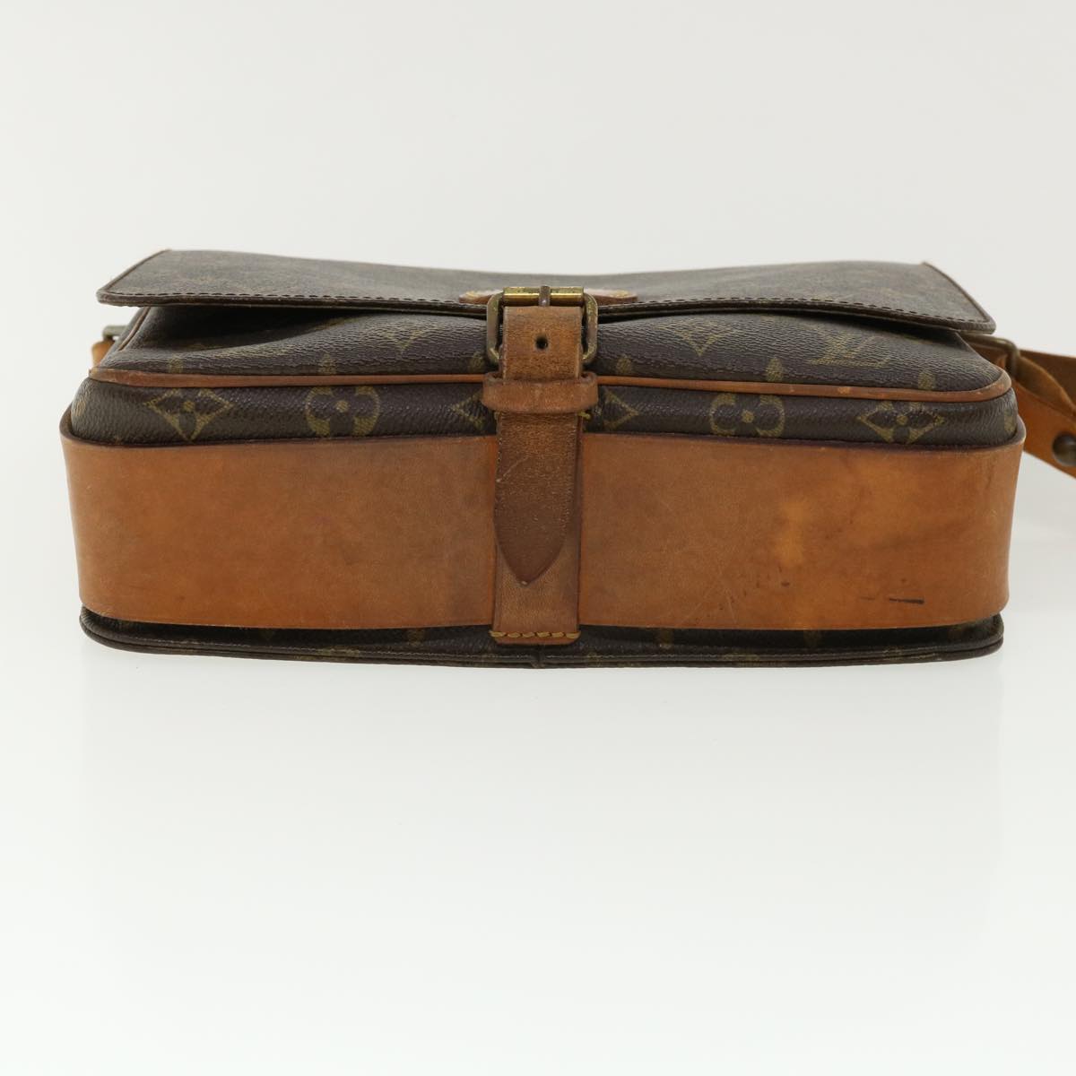LOUIS VUITTON Monogram Cartouchiere GM Shoulder Bag M51252 LV rd4323